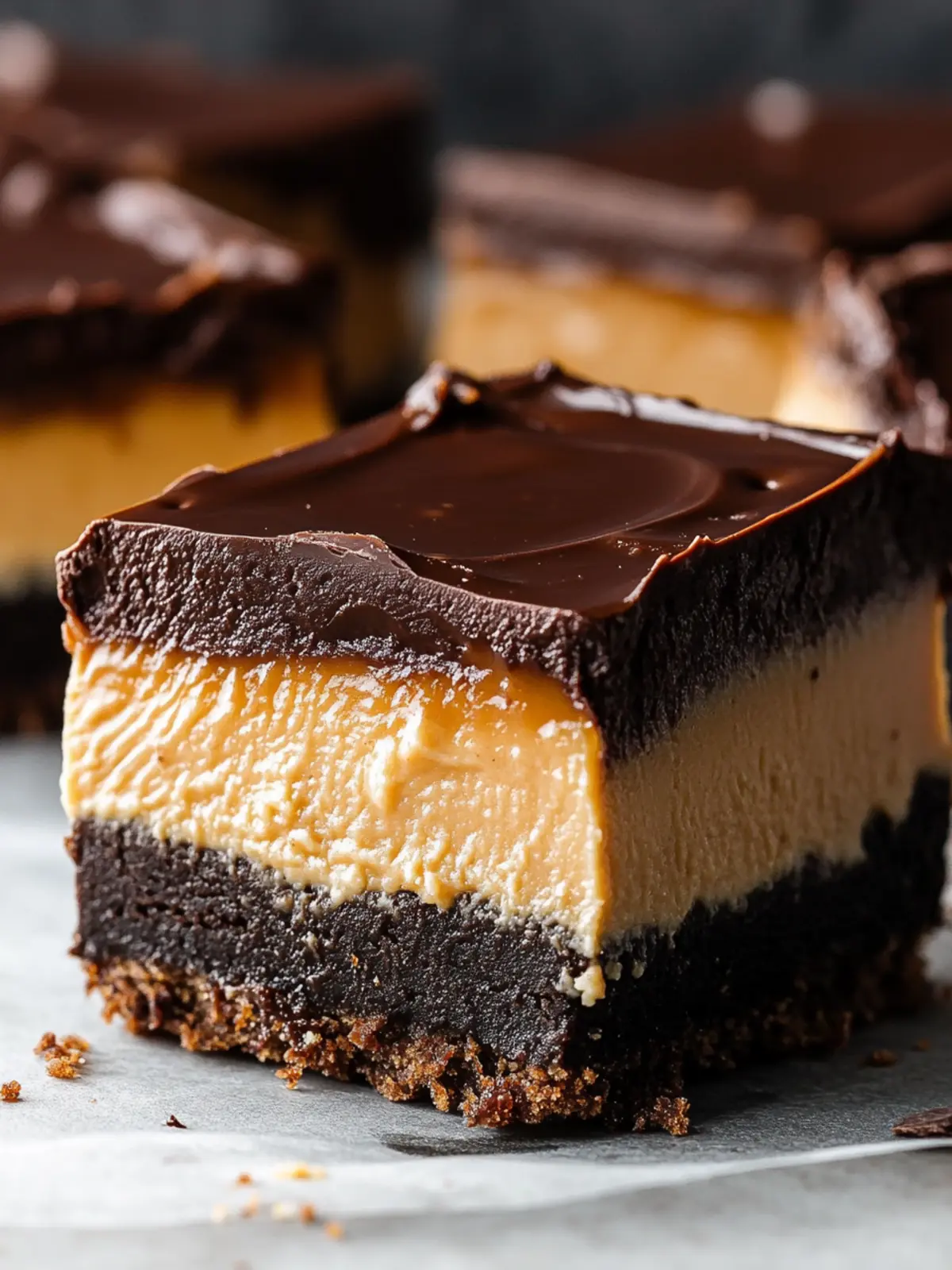 Indulge in Dulce de Leche Chocolate Cheesecake Bars Today 4 Dulce de Leche Chocolate Cheesecake Bars