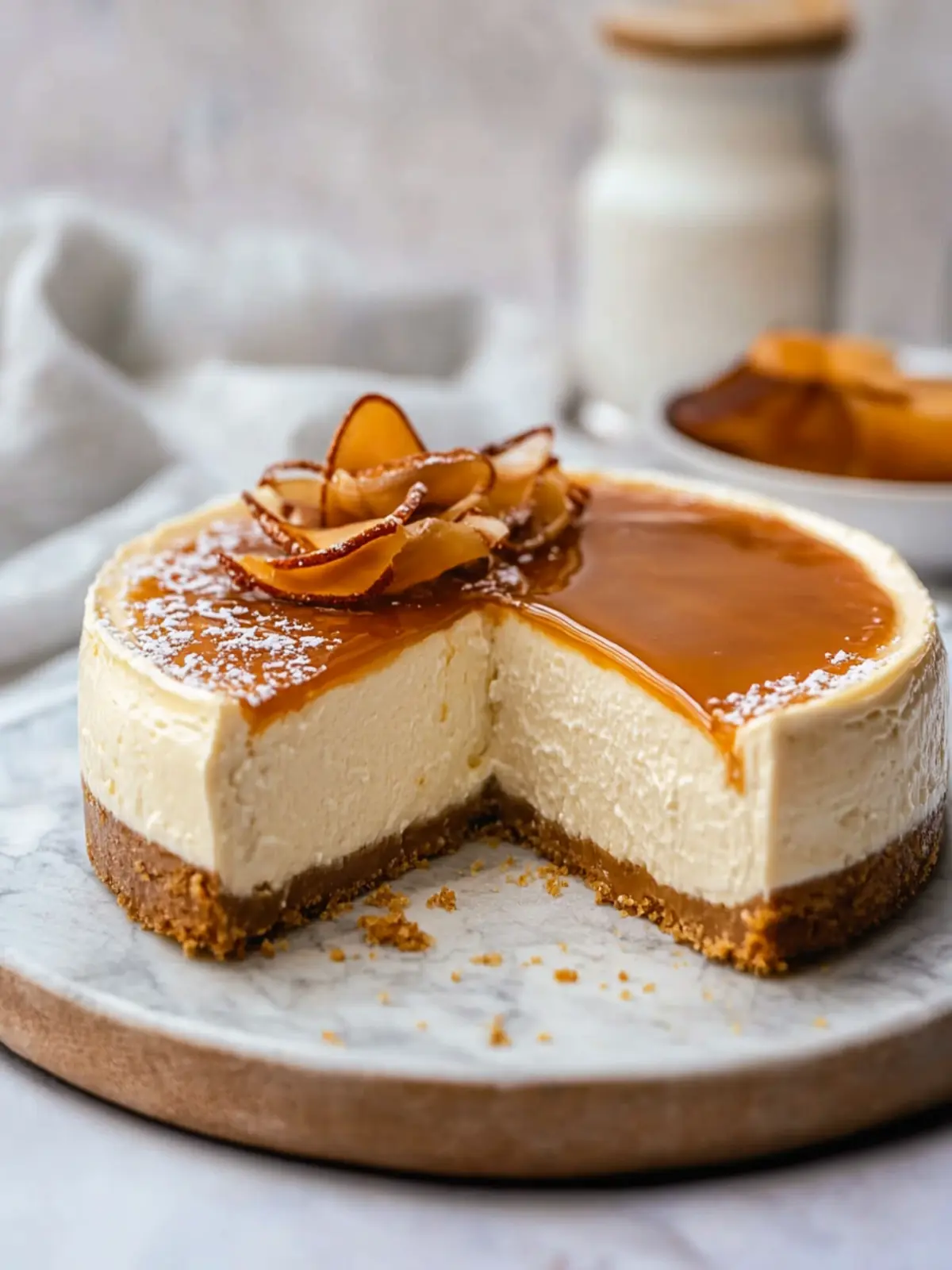 Decadent Baked Salted Caramel Cheesecake You’ll Crave Forever 5 Baked Salted Caramel Cheesecake