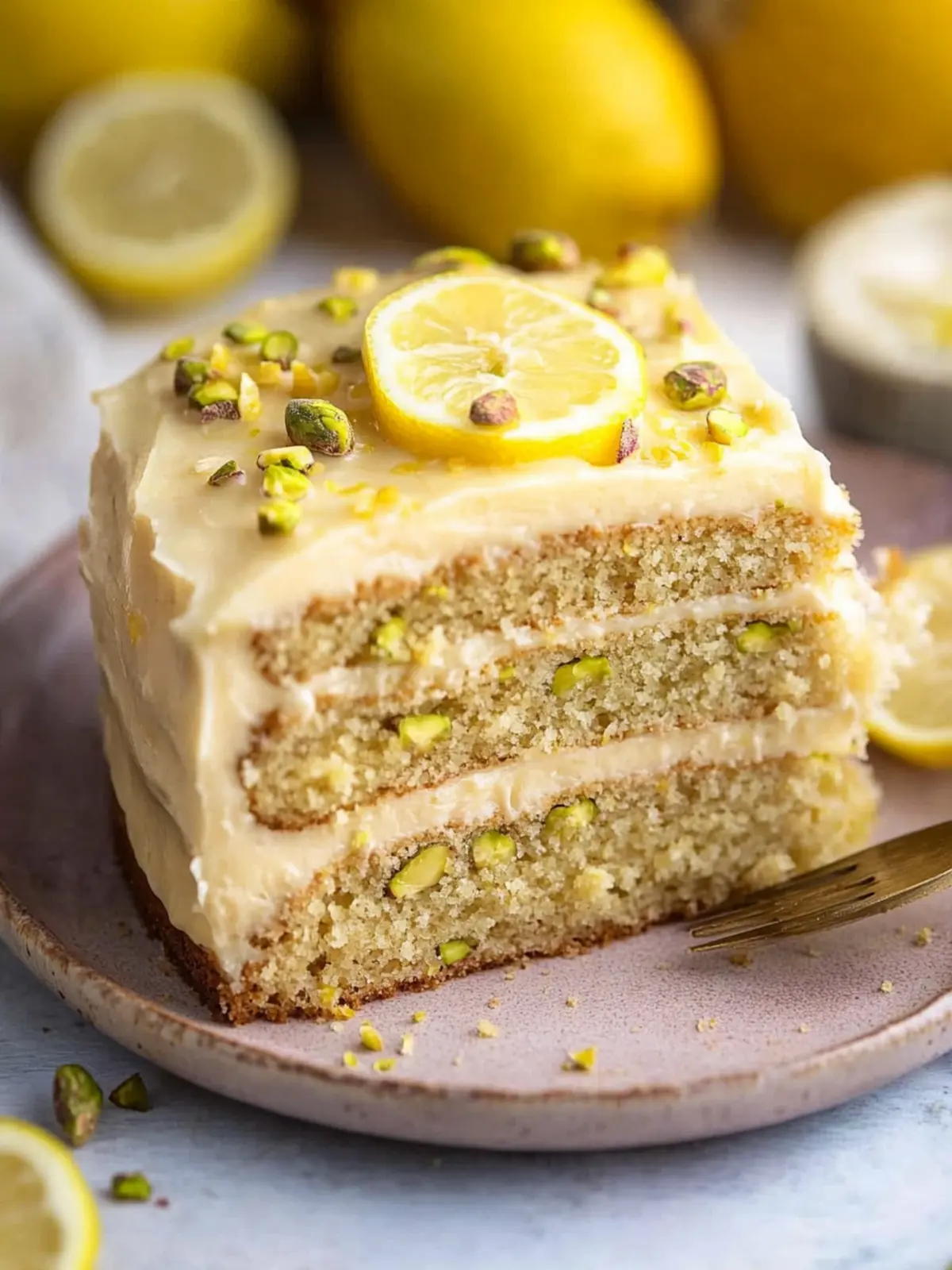 Lemon Pistachio Cake: A Slice of Zesty Heaven 4 Lemon Pistachio Cake
