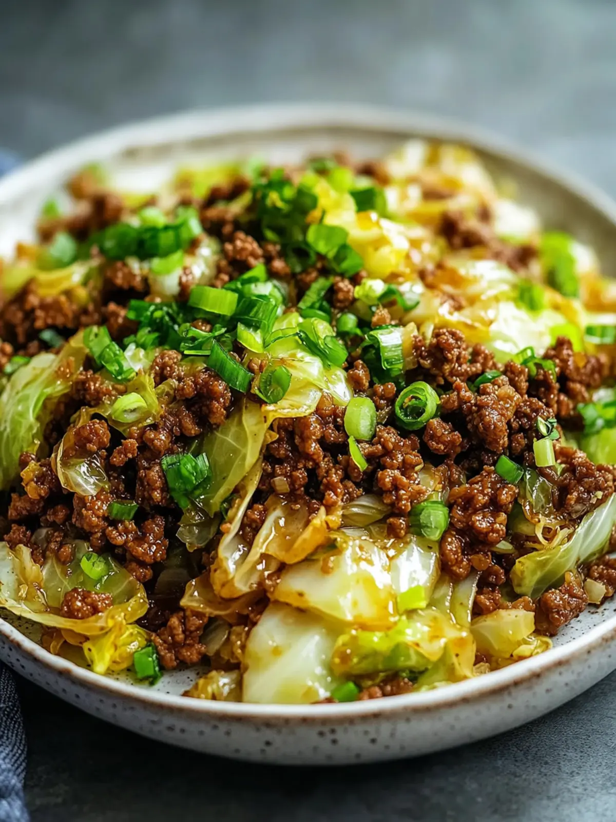 Irresistible Low-Carb Mongolian Ground Beef and Cabbage Delight 2 Low-Carb Mongolian Ground Beef and Cabbage