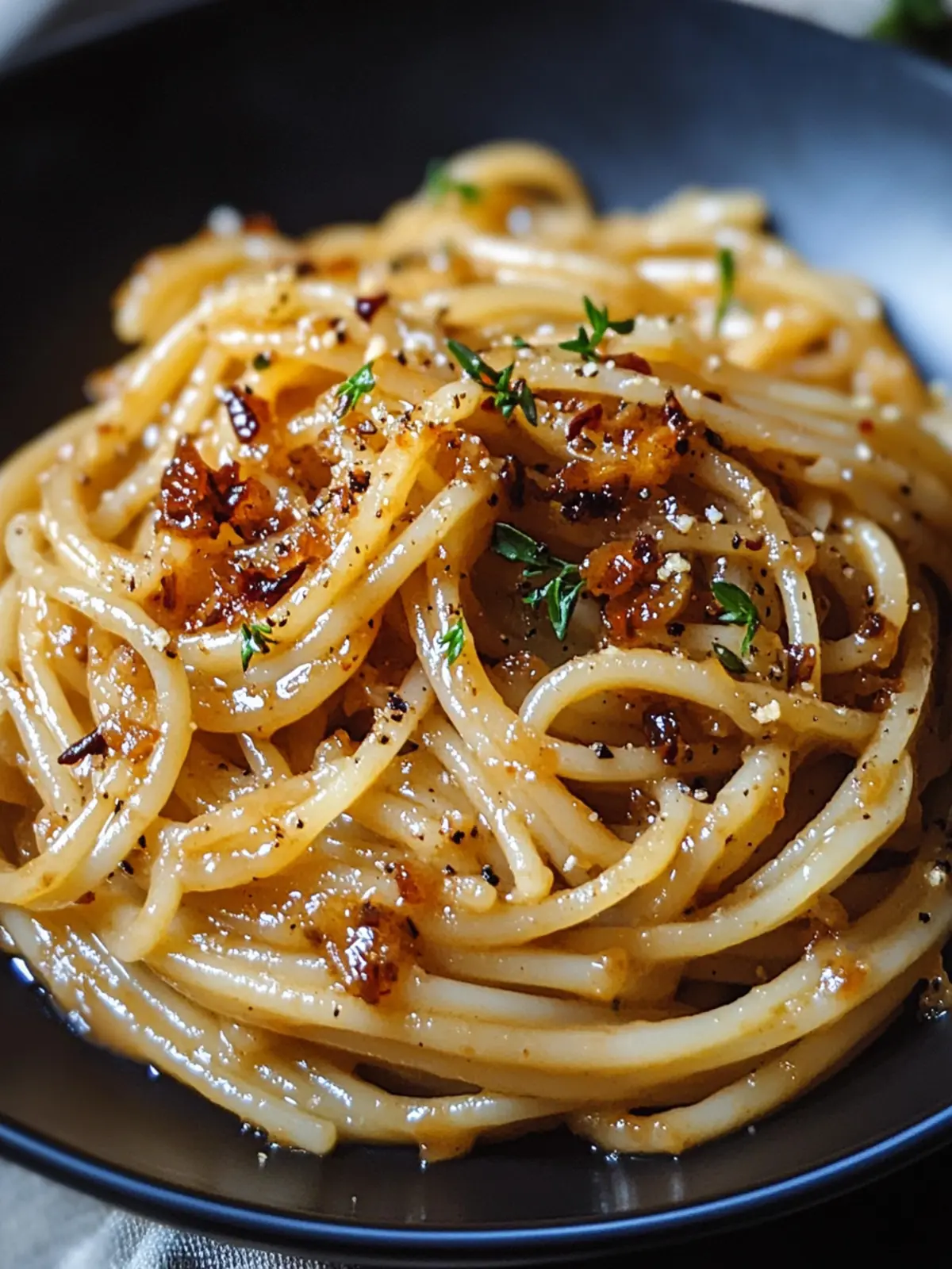 Transform Your Dinner with Caramelized Onion Pasta and Chili Oil 4 Caramelized Onion Pasta with Chili Oil