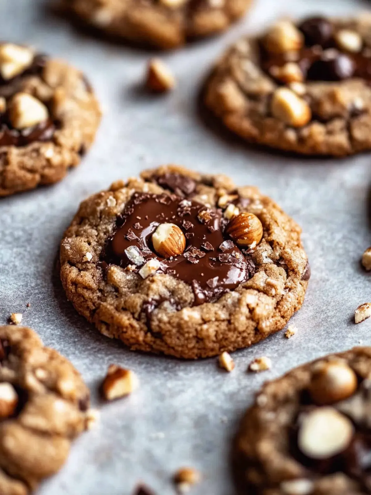 Decadent Ferrero Rocher Cookies Loaded with Hazelnut Goodness 3 Ferrero Rocher Cookies (Hazelnut Chocolate Cookies)