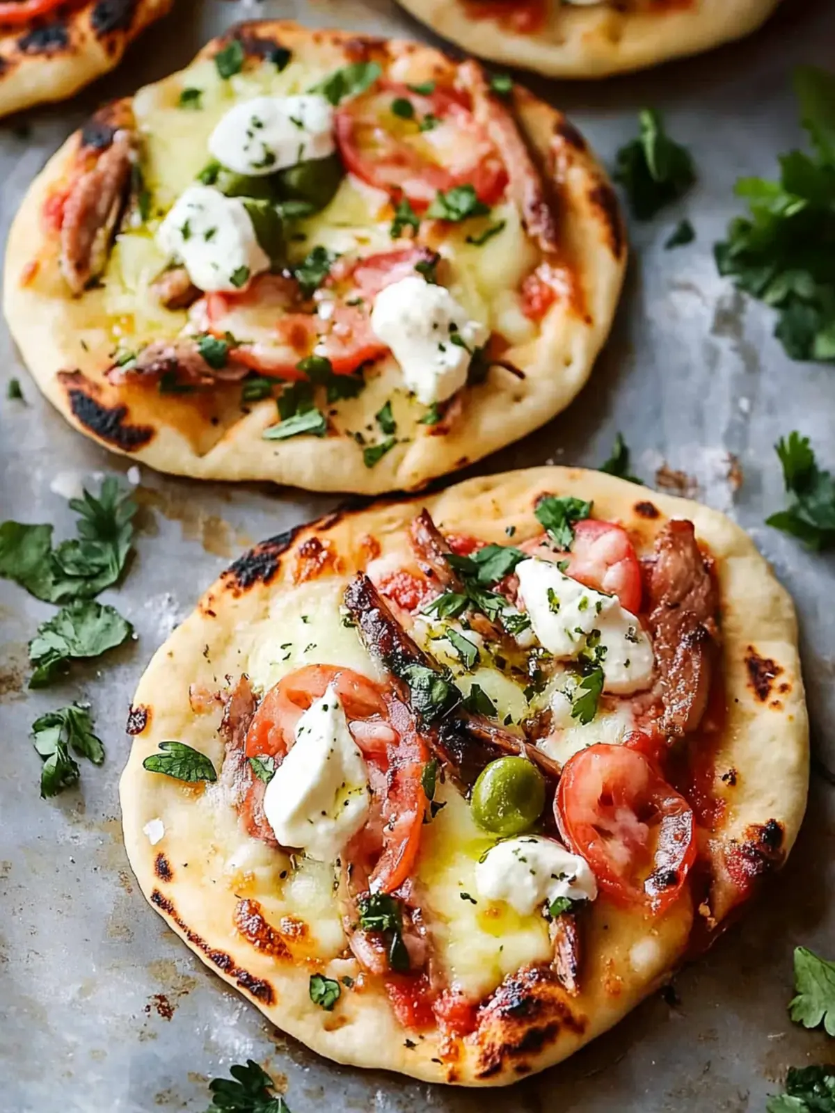 Irresistible Mini Cuban Naan Pizzas That Wow Every Bite 4 Mini Cuban Naan Pizzas