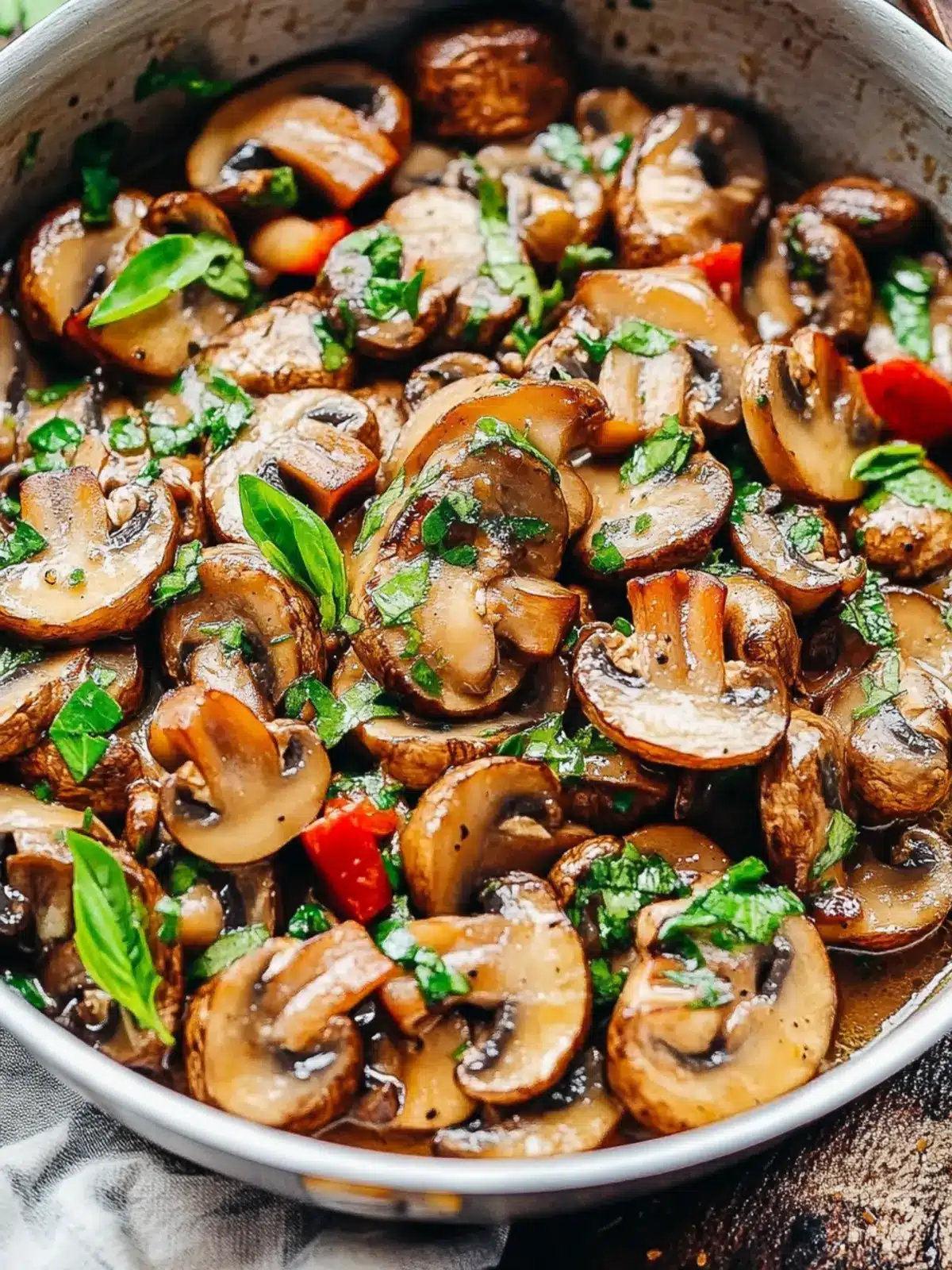 Savoring Italian Sauteed Mushrooms in Just 12 Minutes 3 Italian Sauteed Mushrooms