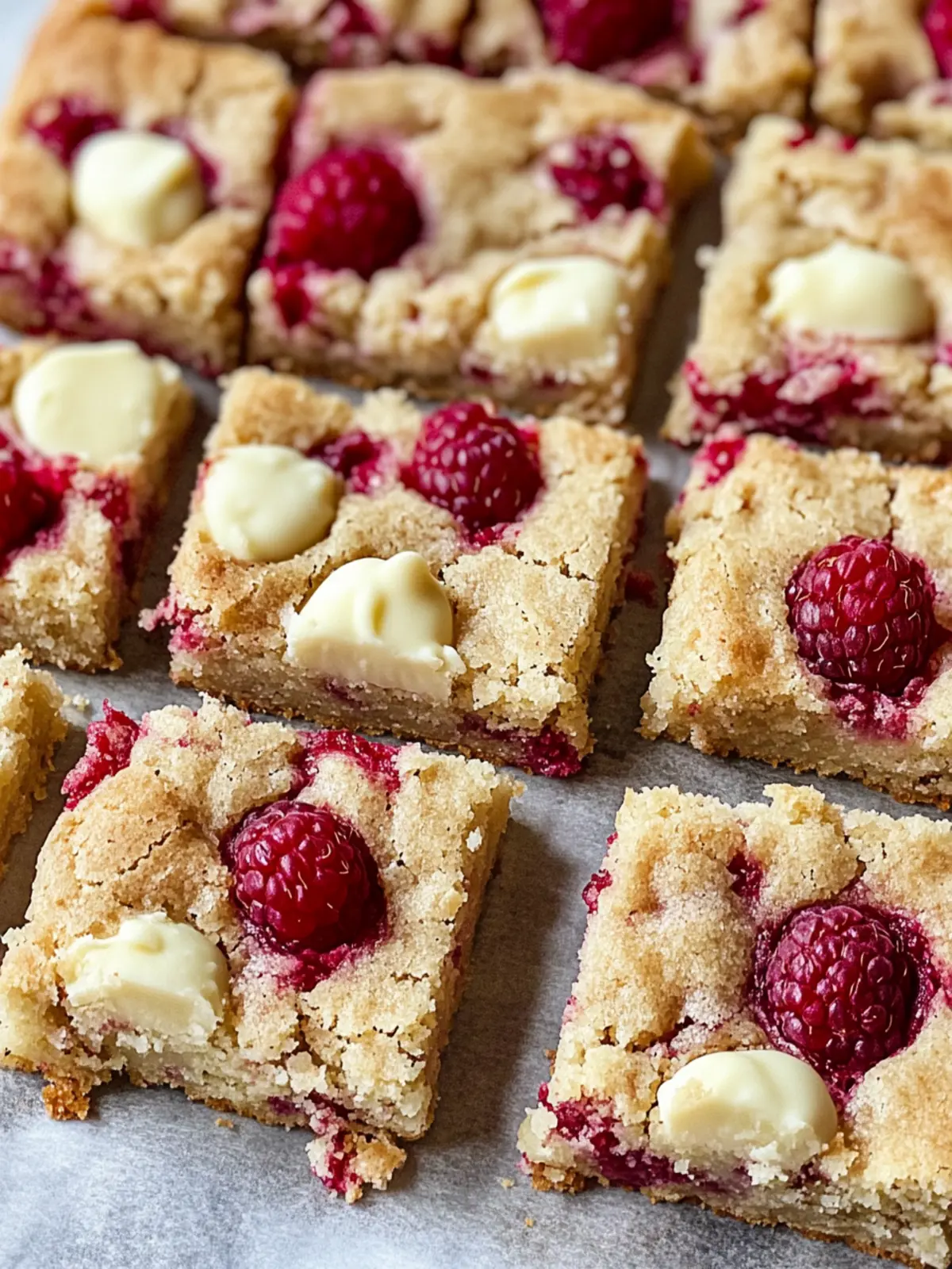 Raspberry White Chocolate Blondies You’ll Crave Daily 2 Raspberry White Chocolate Blondies