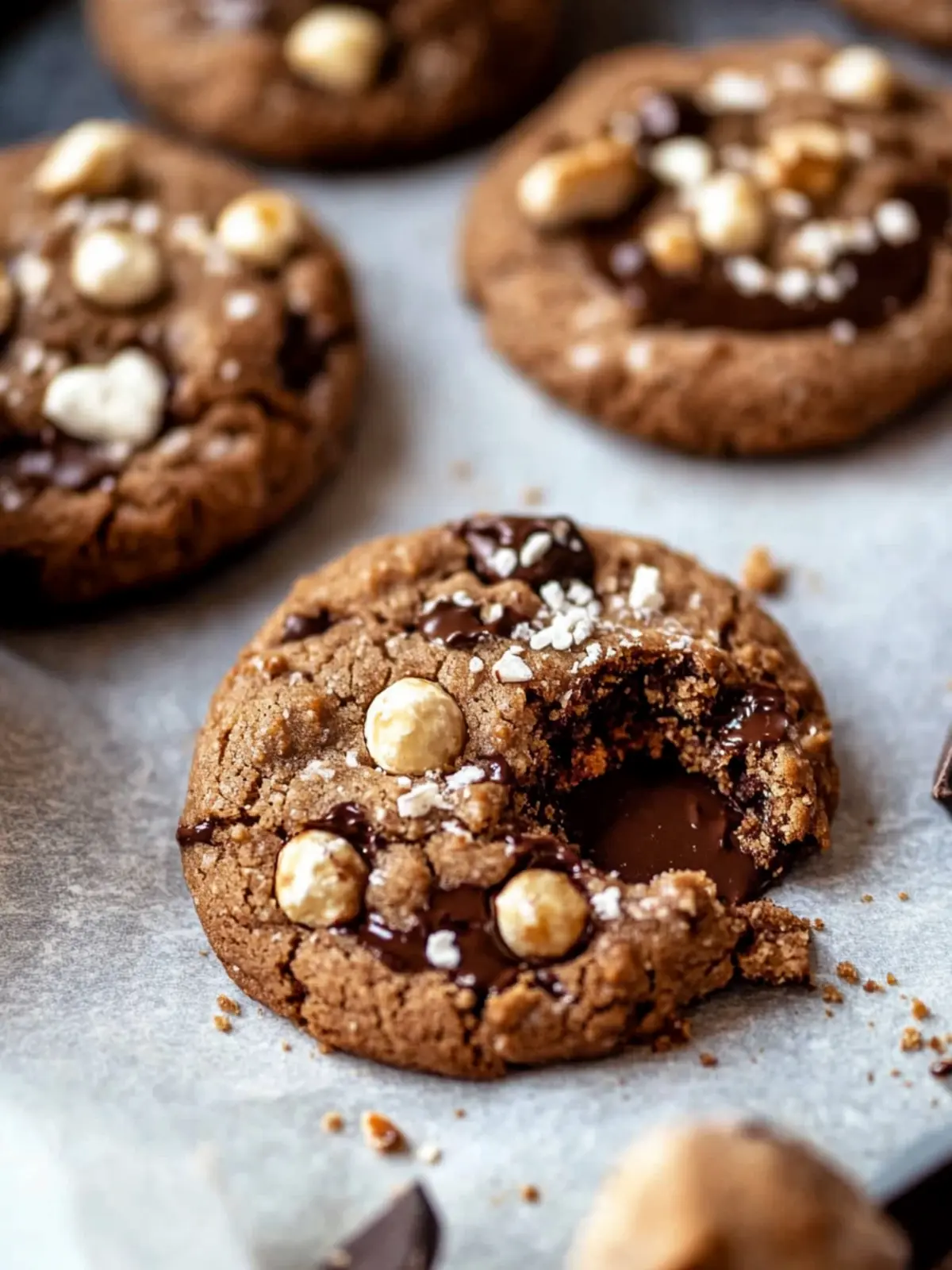 Decadent Ferrero Rocher Cookies Loaded with Hazelnut Goodness 5 Ferrero Rocher Cookies (Hazelnut Chocolate Cookies)