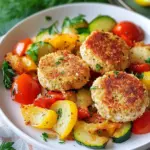 Irresistible Baked Chicken Patties and Veggies for Easy Dinners 44 Baked Chicken Patties/Kotletki and Veggies