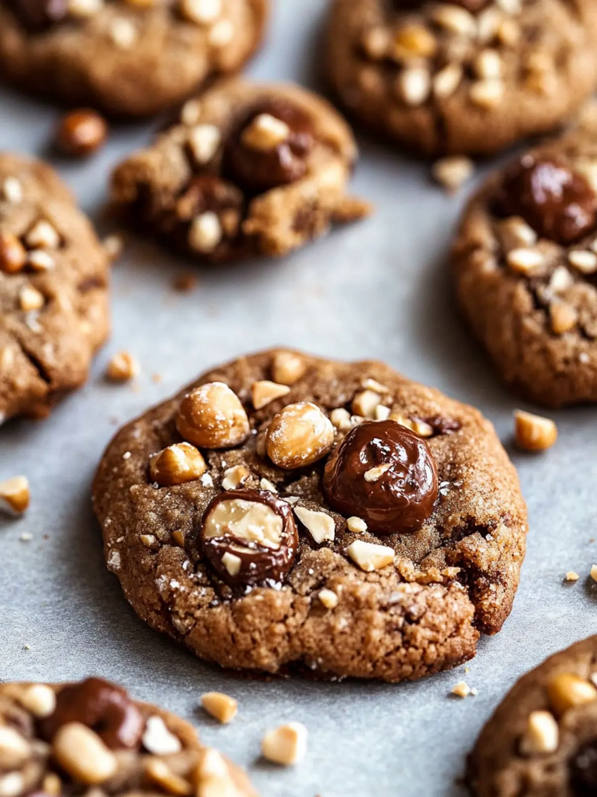 Decadent Ferrero Rocher Cookies Loaded with Hazelnut Goodness 2 Ferrero Rocher Cookies (Hazelnut Chocolate Cookies)