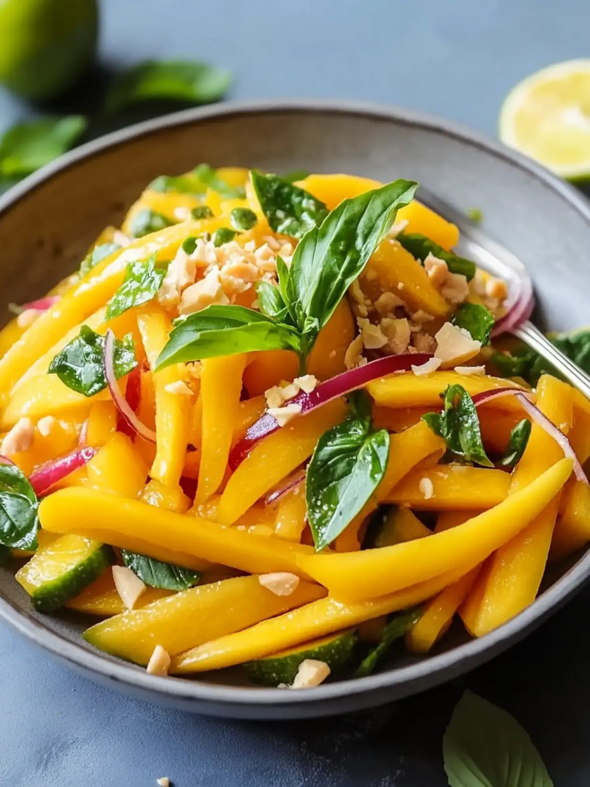 Fresh Thai Mango Salad: A Zesty Twist on Healthy Eating 3 Fresh Thai Mango Salad