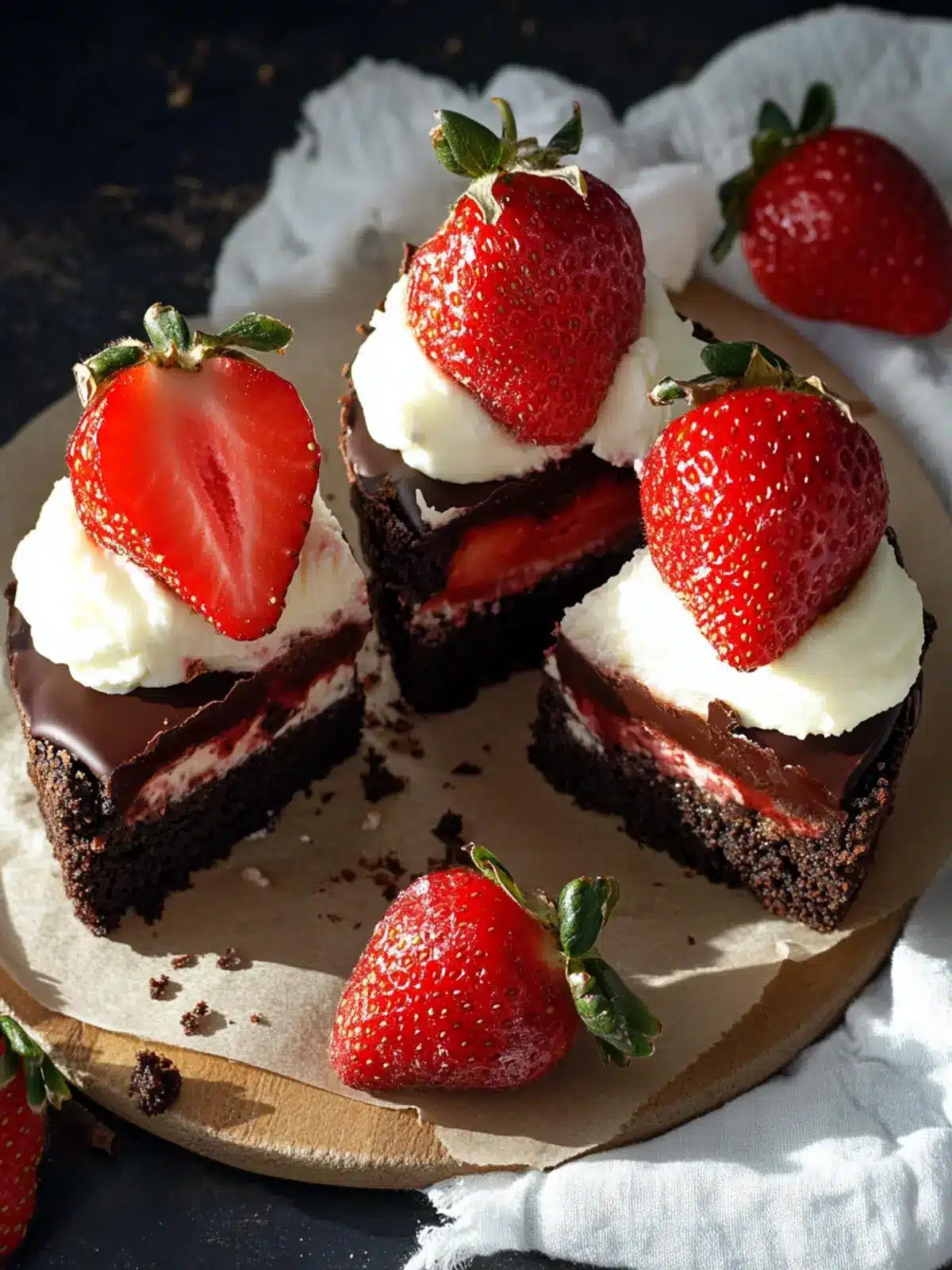 Delicious Chocolate Covered Cheesecake Strawberries Recipe 2 Chocolate Covered Cheesecake Strawberries