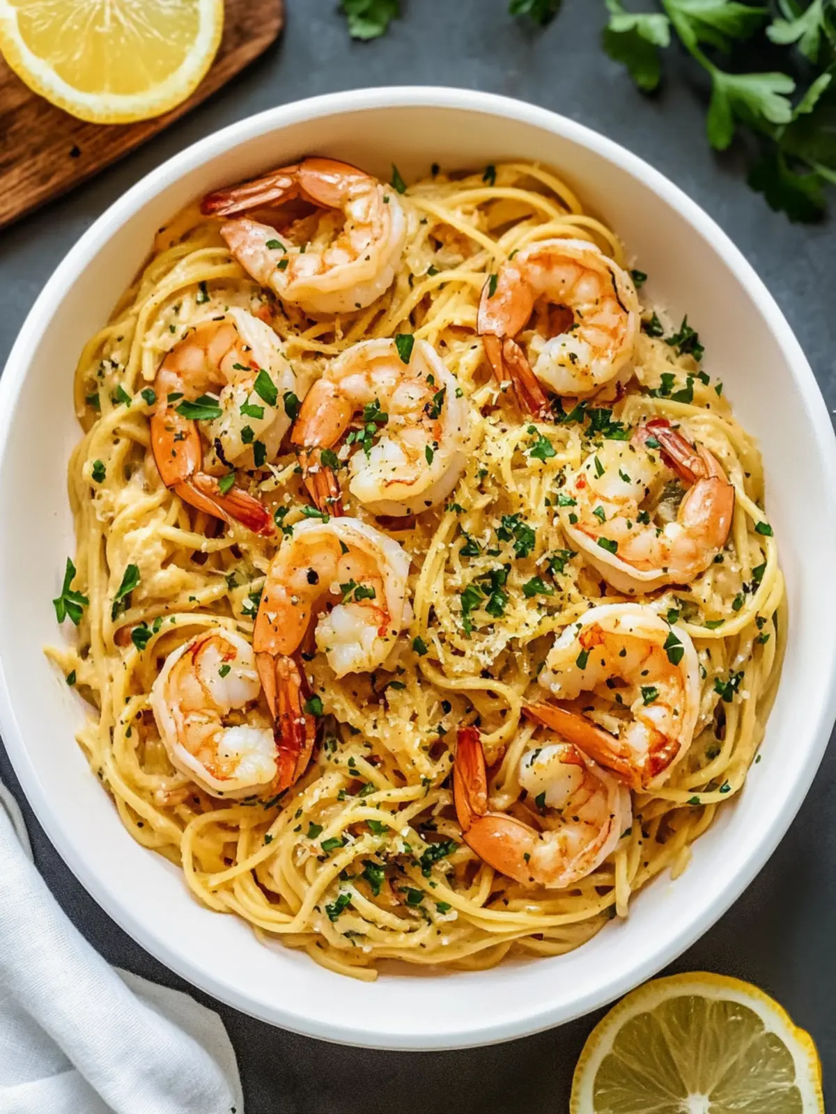 Indulge in Creamy Shrimp Scampi for a Cozy Night In 5 Creamy Shrimp Scampi