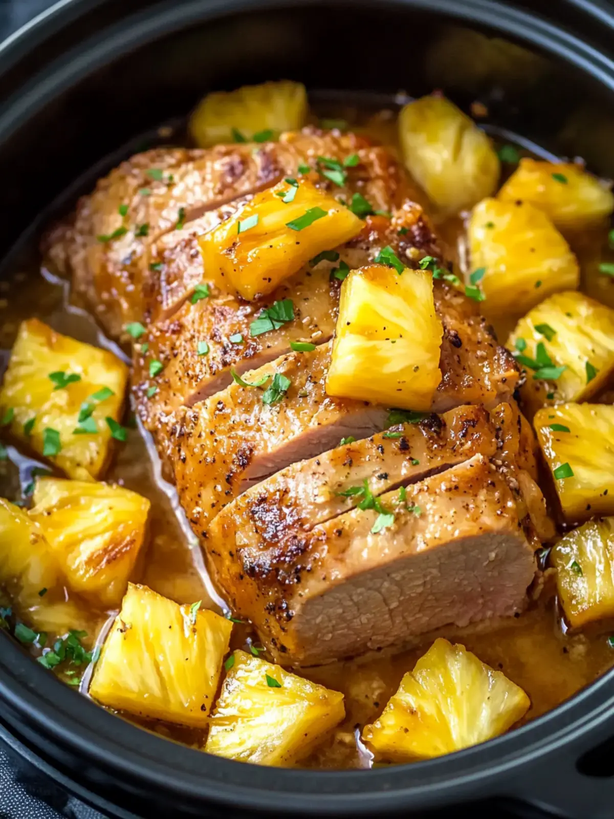 Irresistible Slow Cooker Pineapple Pork Loin You’ll Love 2 Slow Cooker Pineapple Pork Loin