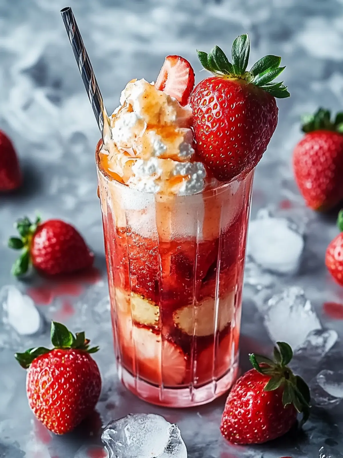 Strawberry Shortcake Dirty Soda: Your Summer Sip Sensation 4 Strawberry Shortcake Dirty Soda
