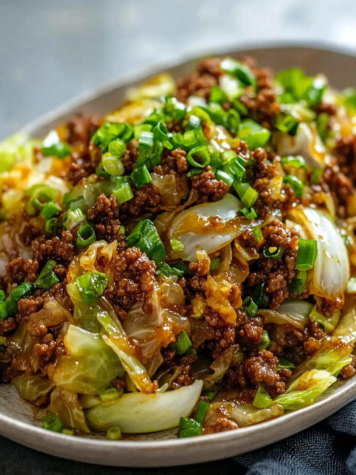 Irresistible Low-Carb Mongolian Ground Beef and Cabbage Delight 3 Low-Carb Mongolian Ground Beef and Cabbage
