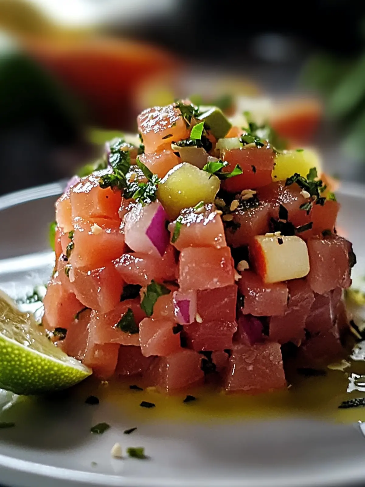 Savor Fresh Tuna Tartare: A No-Cook Delight for Your Table 2 Tuna Tartare