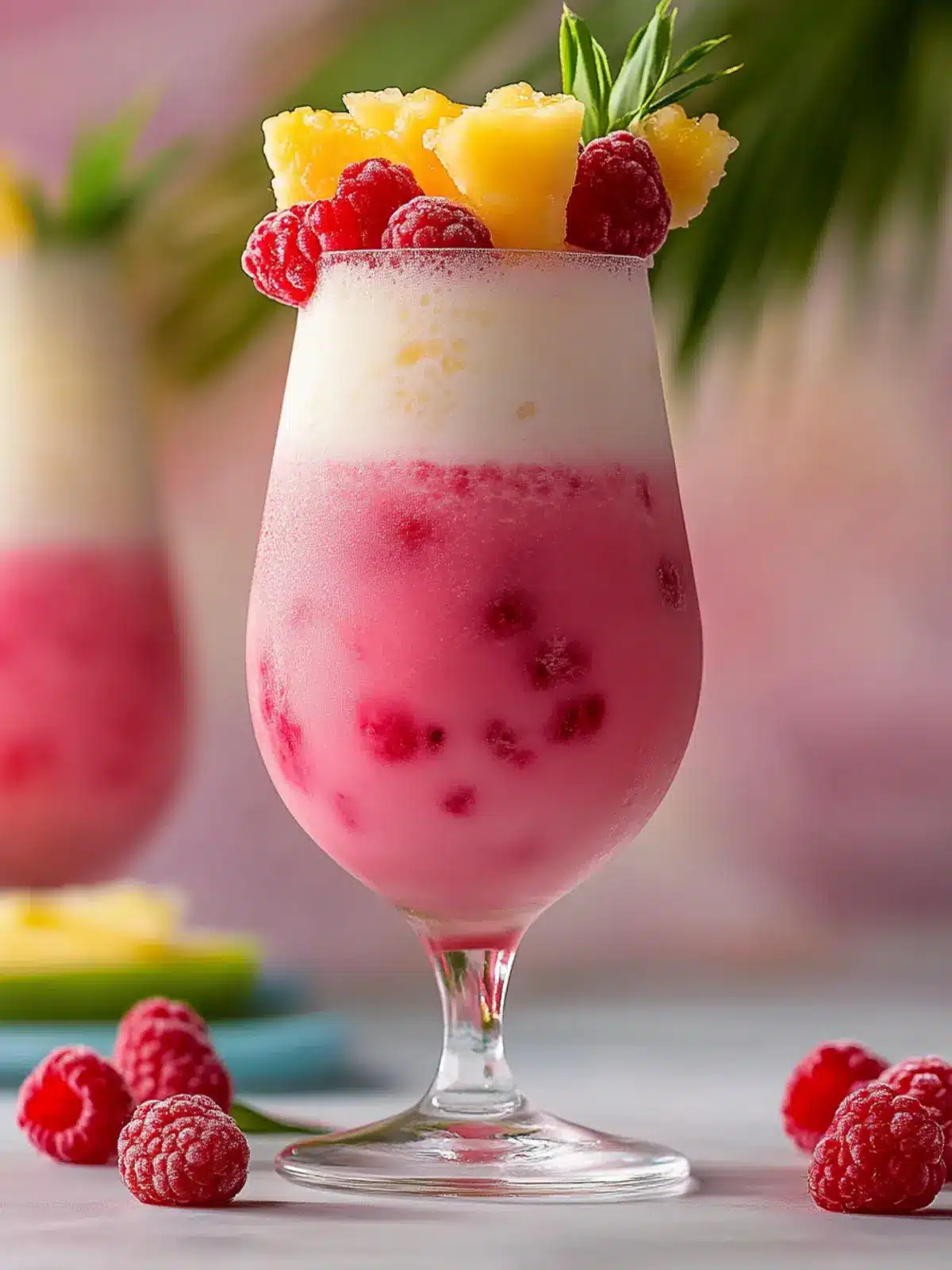Raspberry Colada Twist: Refreshing Summer Sips at Home 5 Raspberry Colada Twist