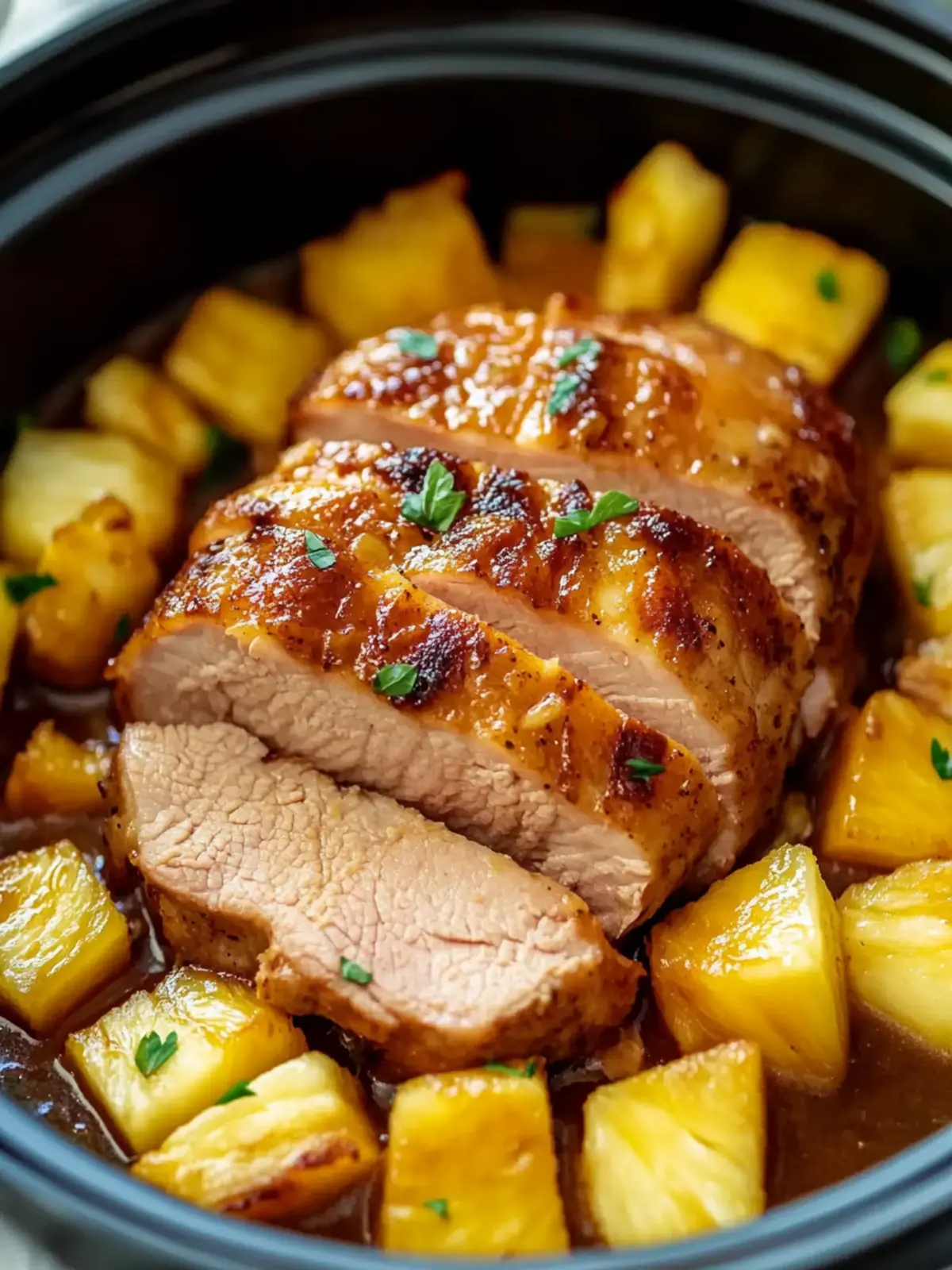 Irresistible Slow Cooker Pineapple Pork Loin You’ll Love 5 Slow Cooker Pineapple Pork Loin