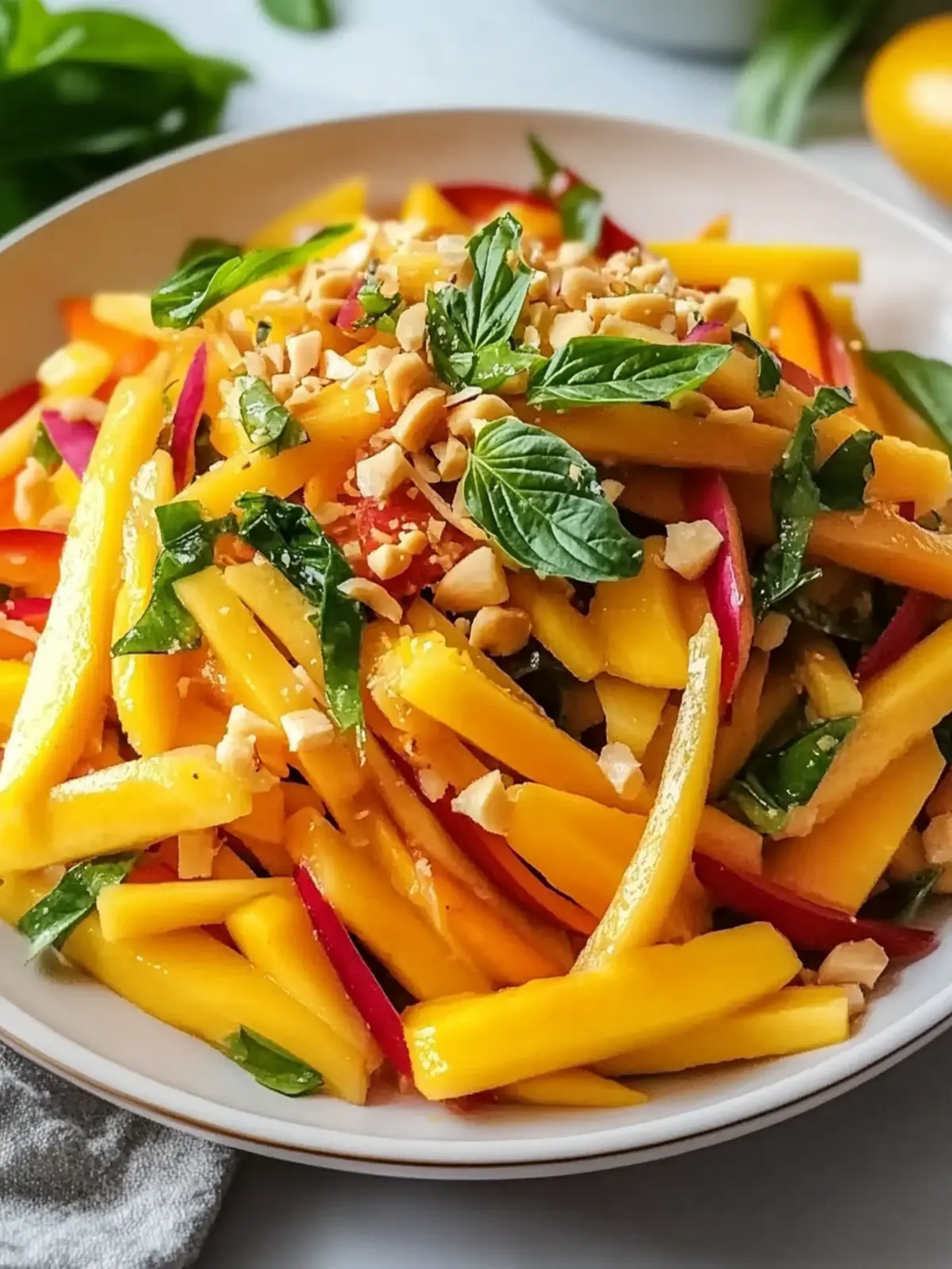 Fresh Thai Mango Salad: A Zesty Twist on Healthy Eating 5 Fresh Thai Mango Salad
