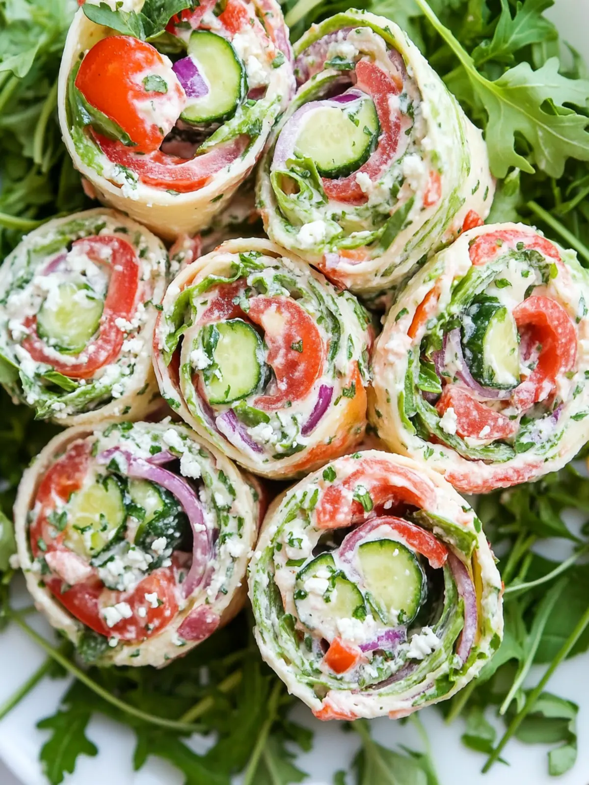 Delicious Greek Salad Pinwheels for a Fresh, Flavorful Snack 3 Greek Salad Pinwheels
