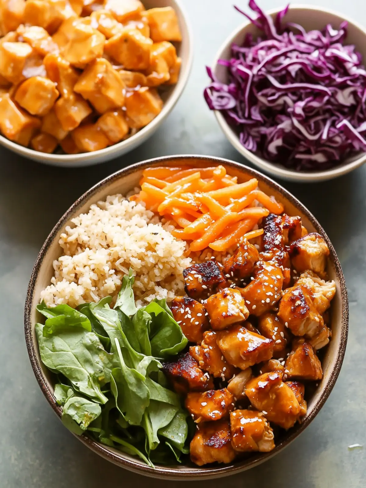 Hot Honey Chicken Bowl – Sweet Green Copycat Delight 4 Hot Honey Chicken Bowl – Sweet Green Copycat