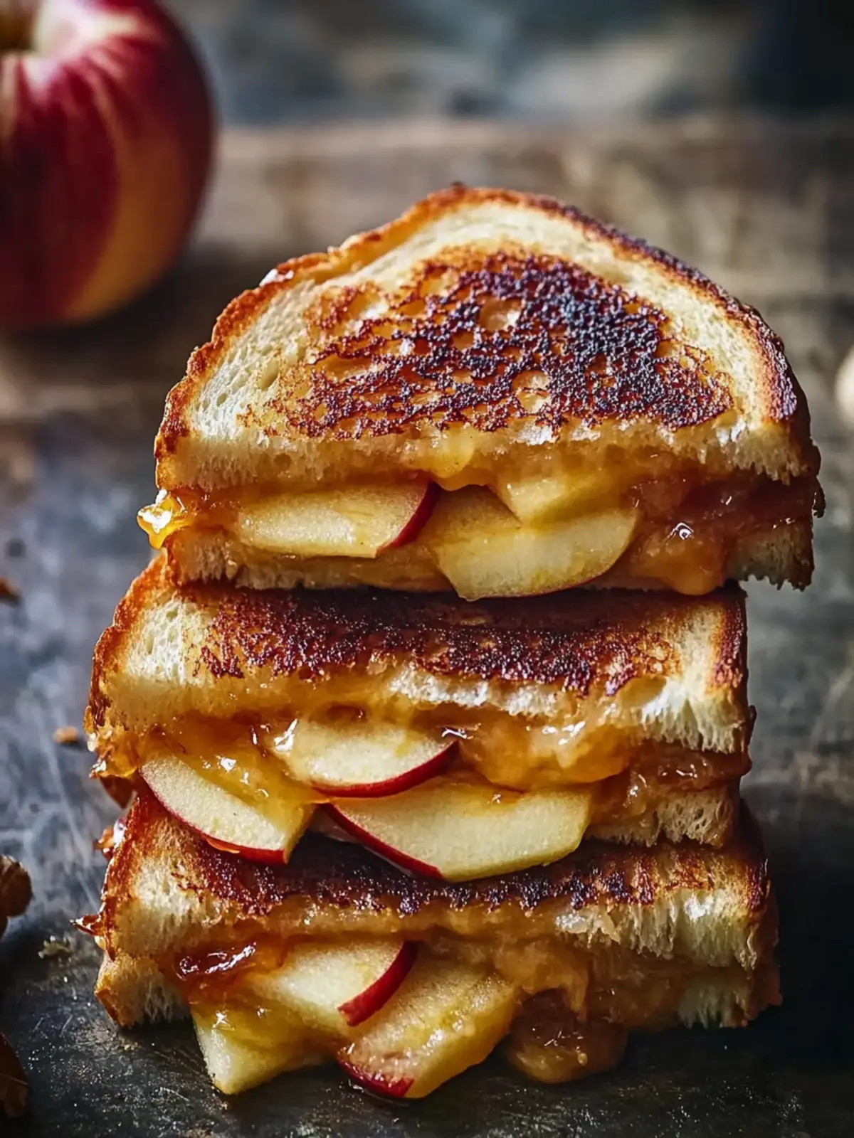 Honey Apple Cheddar Melt: A Sweet & Savory Grilled Cheese Delight 5 Honey Apple Cheddar Melt (Sweet & Savory Grilled Cheese)