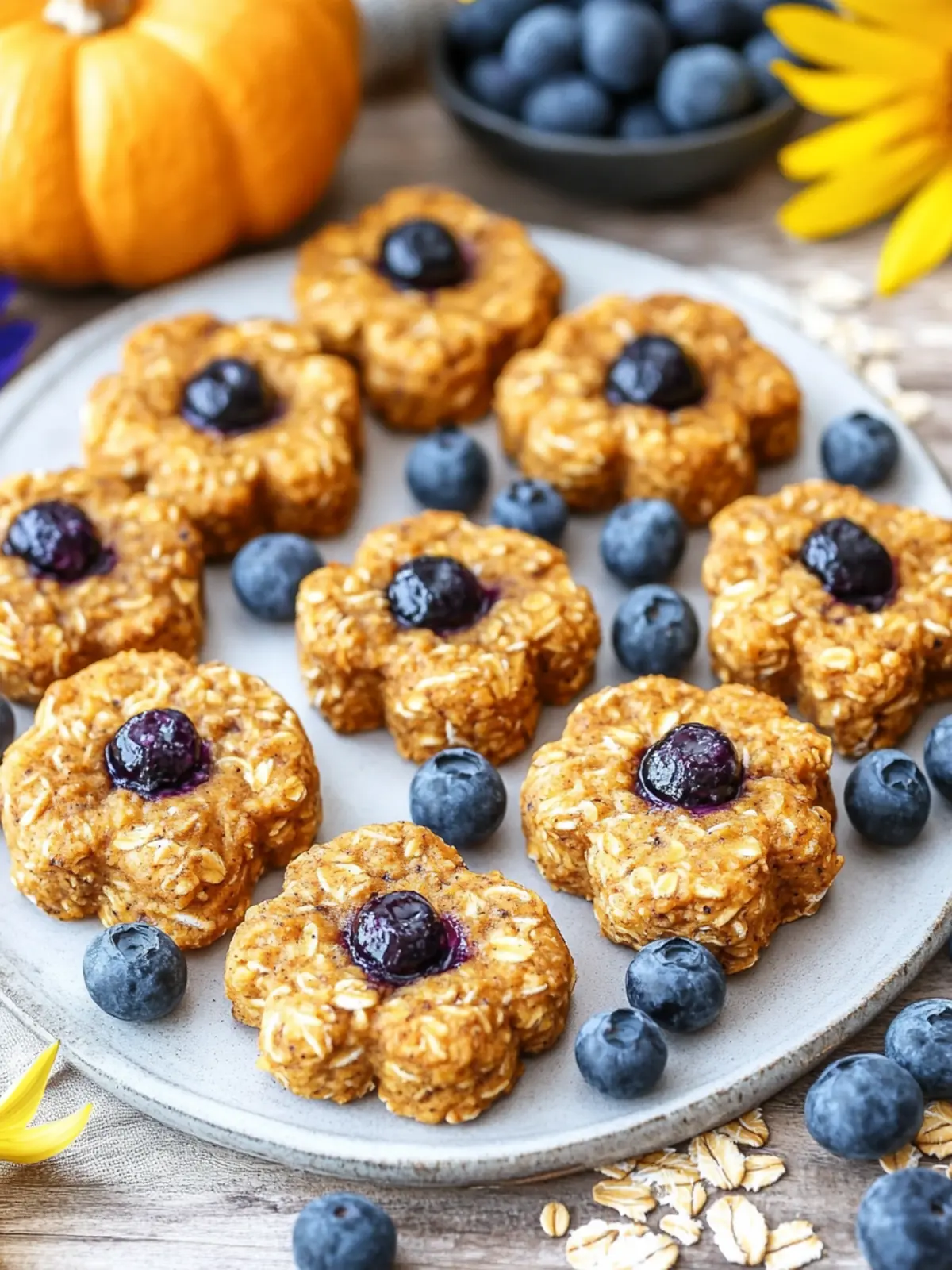 Delicious Blueberry Pumpkin Oatmeal Dog Treats for Happy Tails 5 Blueberry Pumpkin Oatmeal Dog Treats