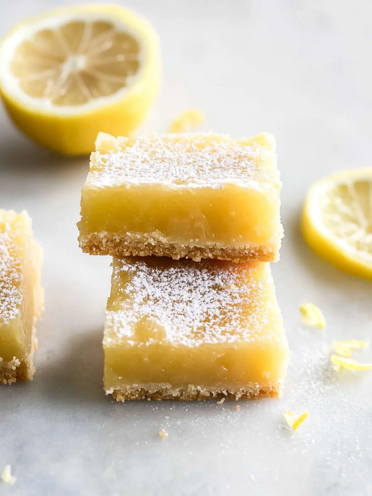 Zesty Lemon Bars with Shortbread Crust You’ll Love to Make 3 Lemon Bars with Shortbread Crust