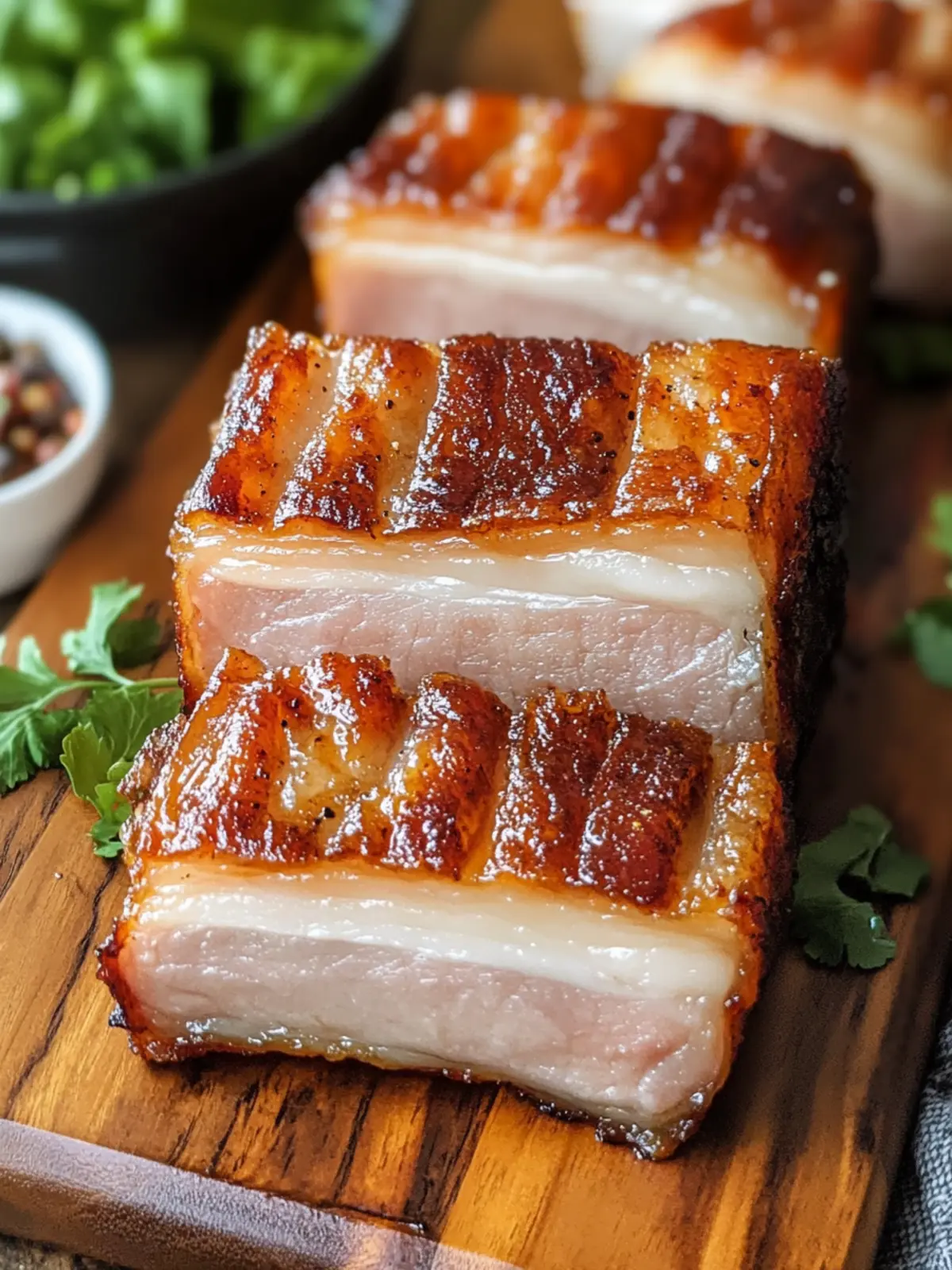 Crispy Air Fryer Pork Belly Recipe for Flavorful Feasts 3 Air Fryer Crispy Pork Belly Recipe