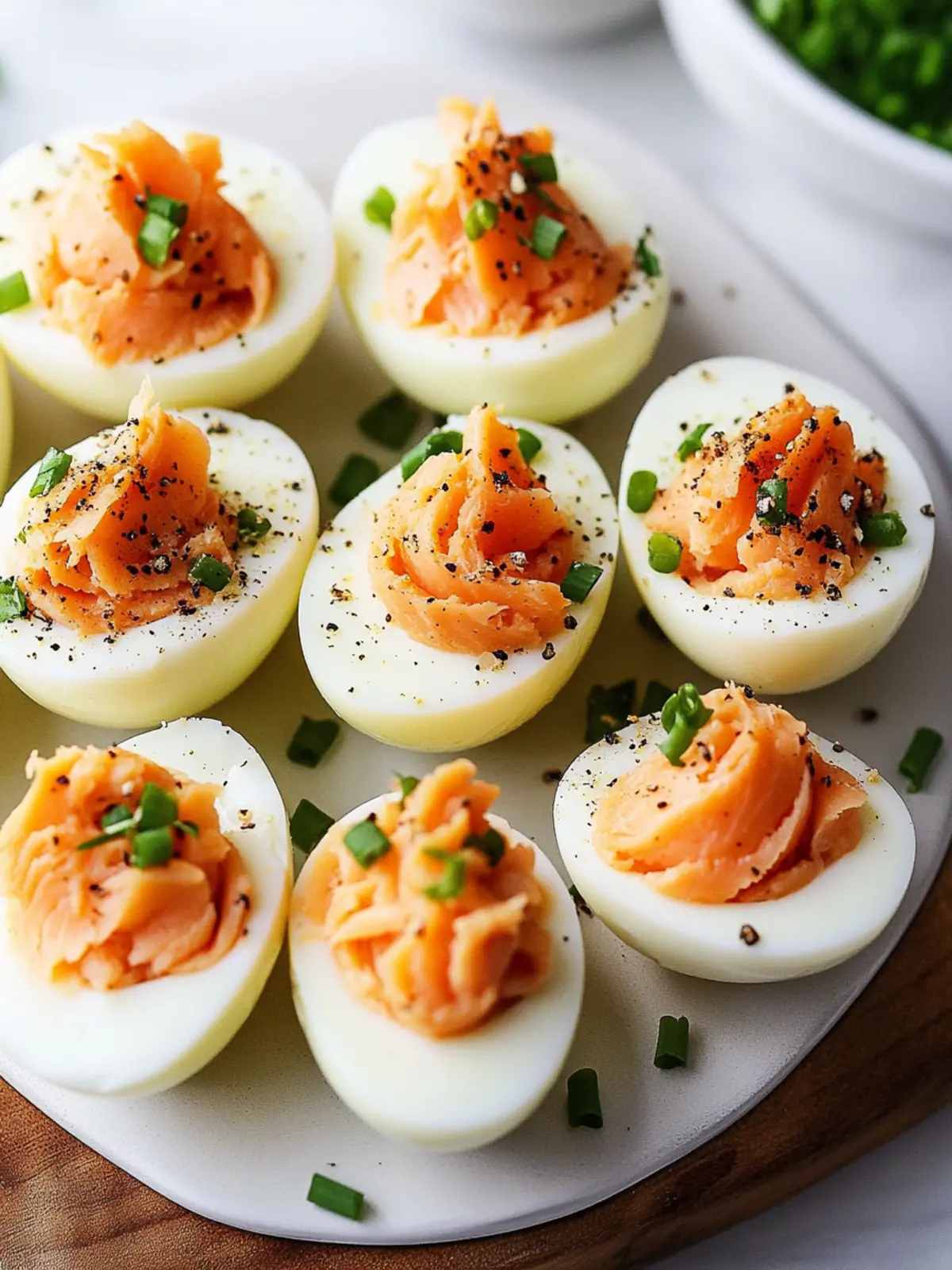 Delicious Smoked Salmon Deviled Eggs for Every Gathering 2 Smoked Salmon Deviled Eggs