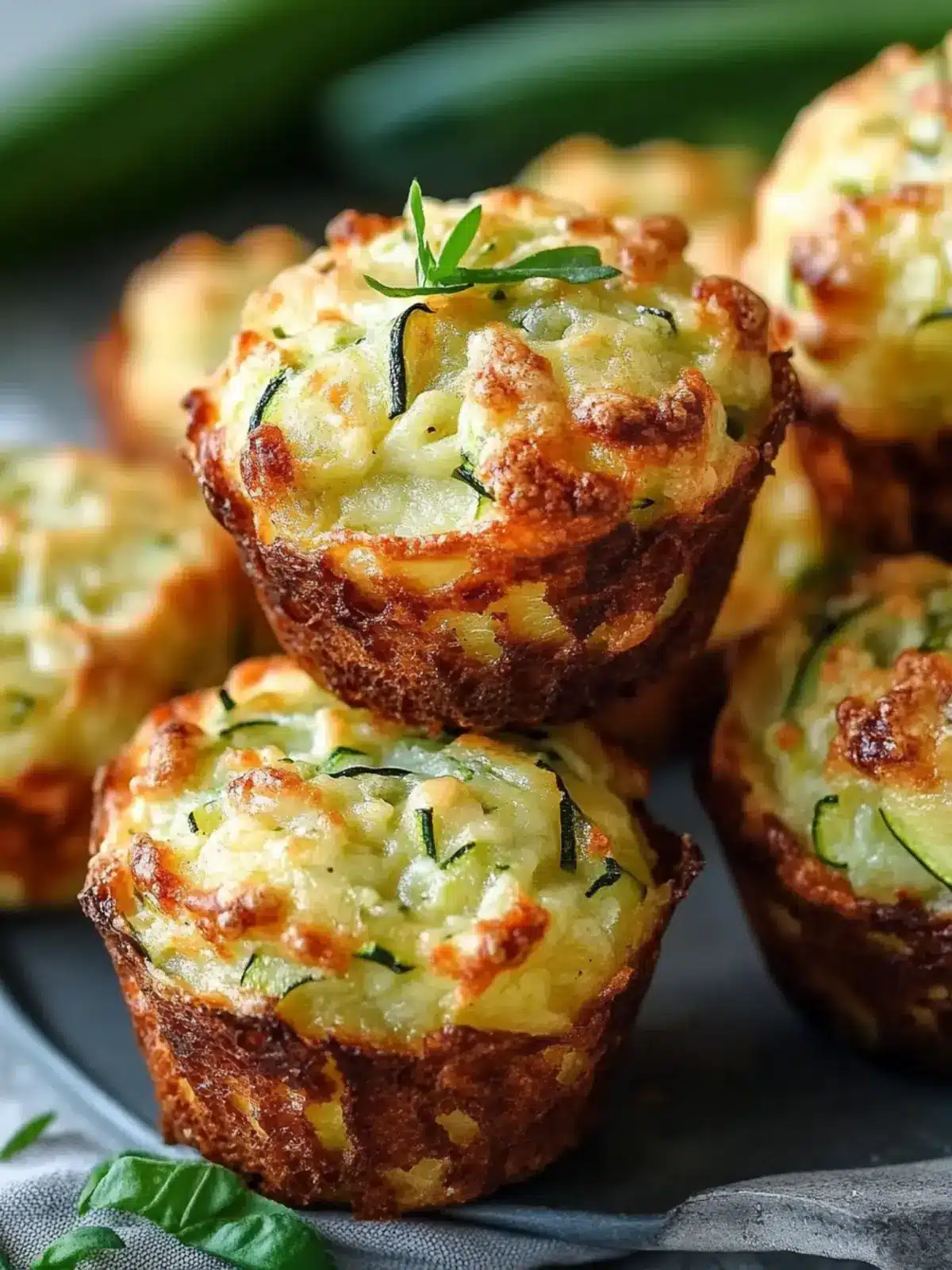 Crispy Parmesan Zucchini Potato Muffins for Easy Meal Prep 2 Crispy Parmesan Zucchini Potato Muffins