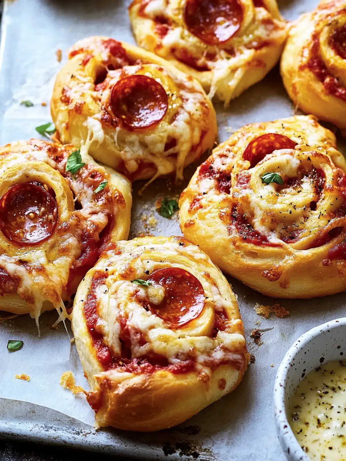 Pepperoni Pizza Scrolls: Your New Family Favorite Snack! 4 Pepperoni pizza scrolls