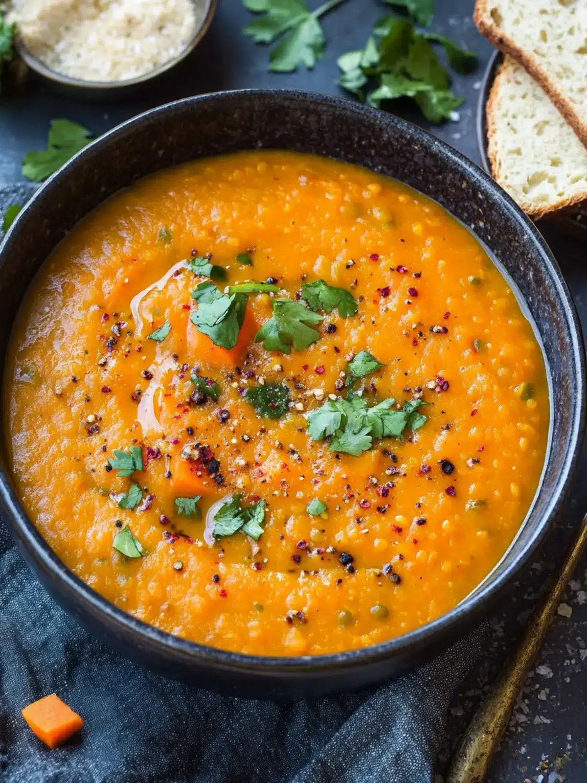 Cozy Up with Spiced Carrot and Lentil Soup Delight 4 Spiced Carrot and Lentil Soup