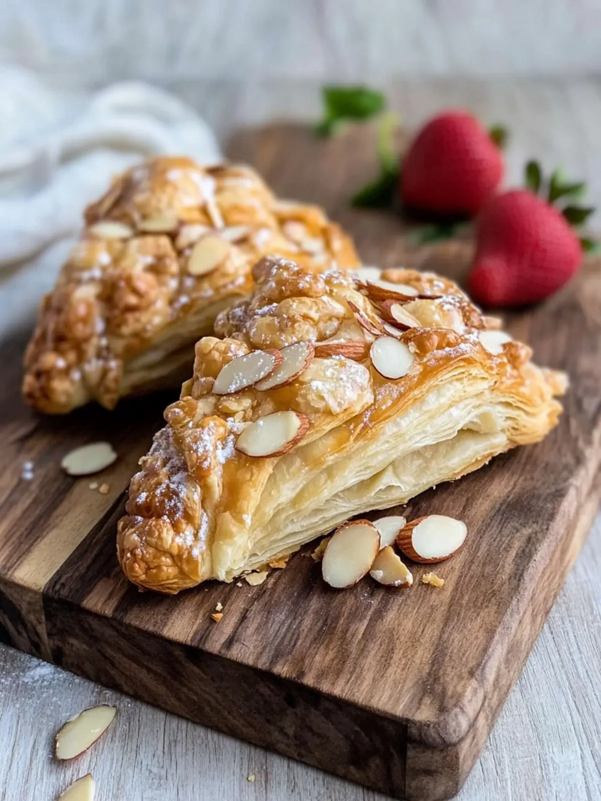 Irresistible Almond Bear Claw with Puff Pastry Magic 2 Almond Bear Claw with Puff Pastry