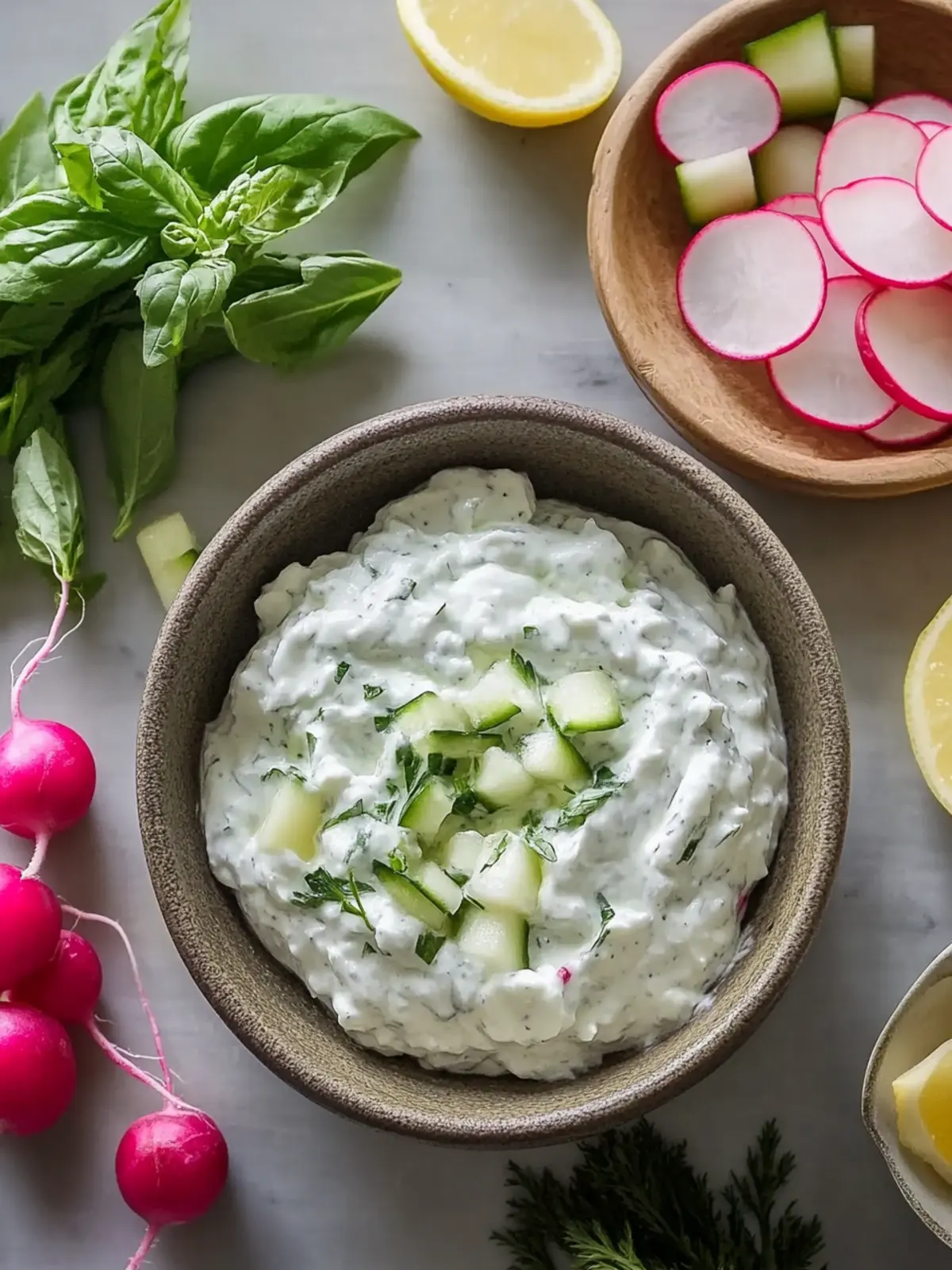 Healthy Radish Tzatziki Dip: A Refreshing Twist You’ll Love 3 Healthy Radish Tzatziki Dip