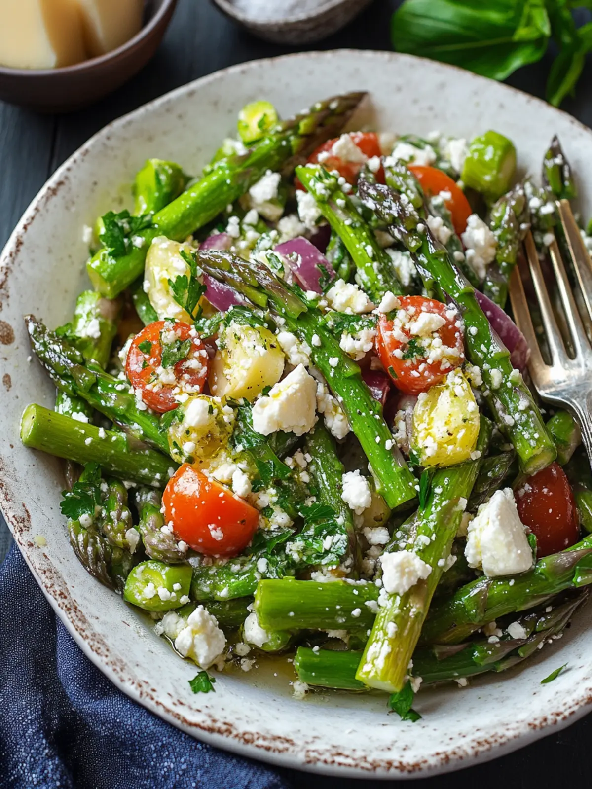 Delicious Greek Asparagus Salad: A Fresh Twist on Flavor 3 Greek Asparagus Salad