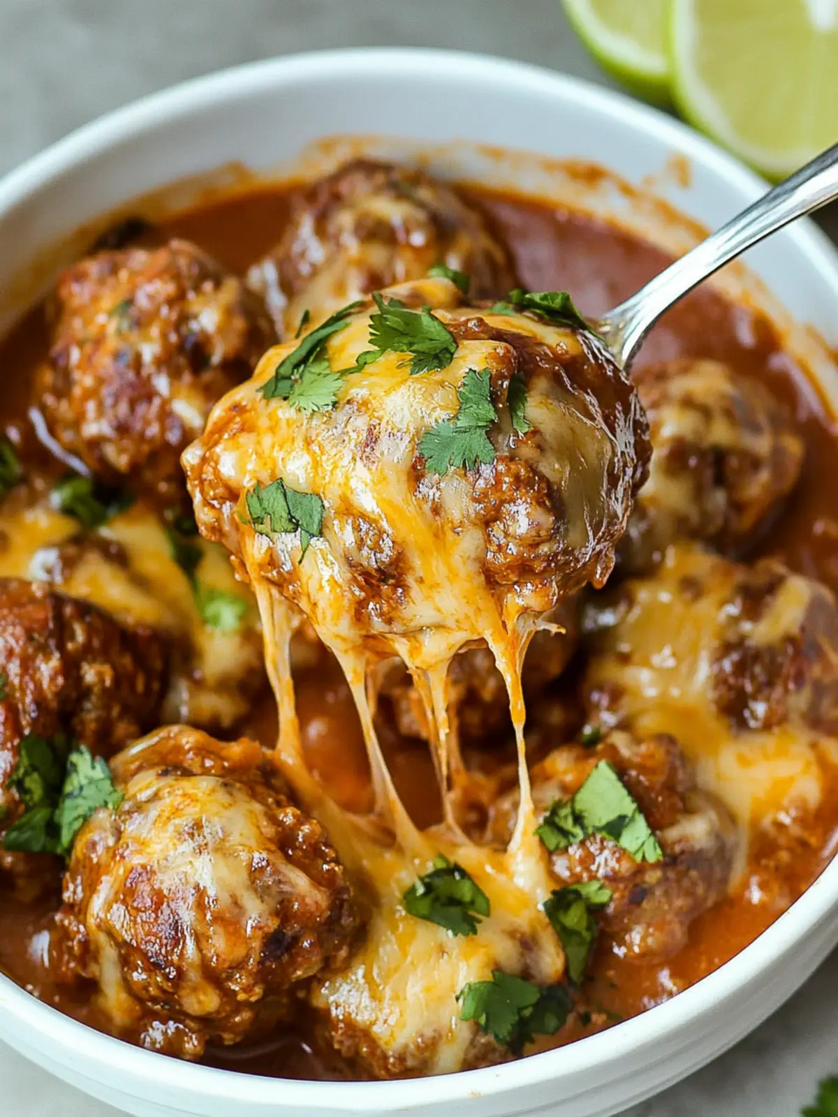 Sizzling Cheesy Mexican Meatballs For Ultimate Comfort Food 2 Cheesy Mexican Meatballs