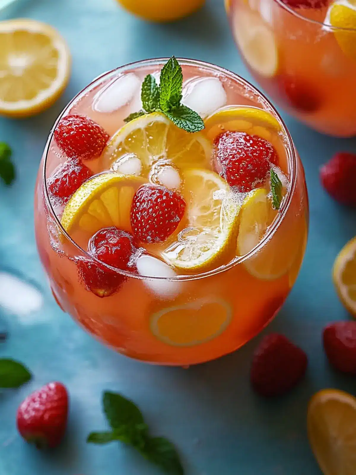 Sparkling Easter Punch: A Refreshing Berry Delight 4 Refreshing Easter Punch