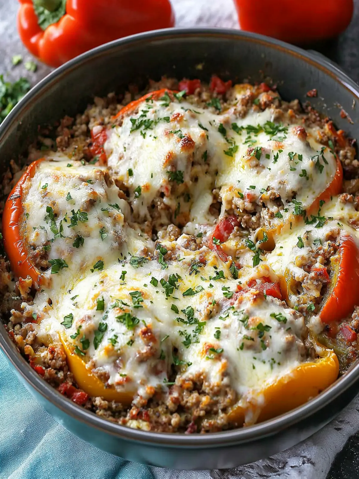 Irresistible Easy Stuffed Pepper Casserole Recipe for Dinner 2 Easy Stuffed Pepper Casserole Recipe