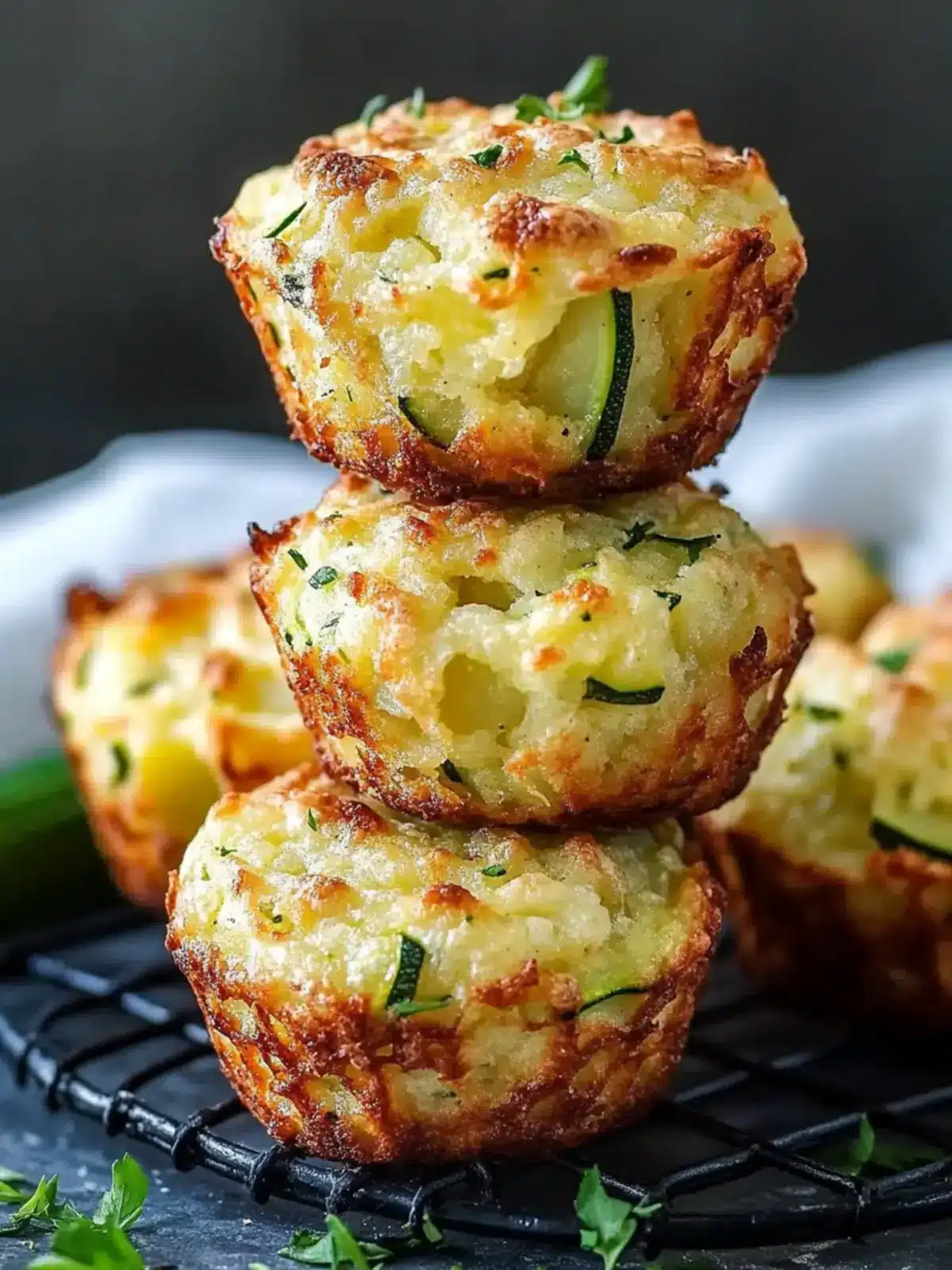 Crispy Parmesan Zucchini Potato Muffins for Easy Meal Prep 5 Crispy Parmesan Zucchini Potato Muffins