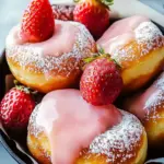 Heavenly Strawberry Custard Filled Donuts to Indulge Your Cravings 6 Strawberry Custard Filled Donuts