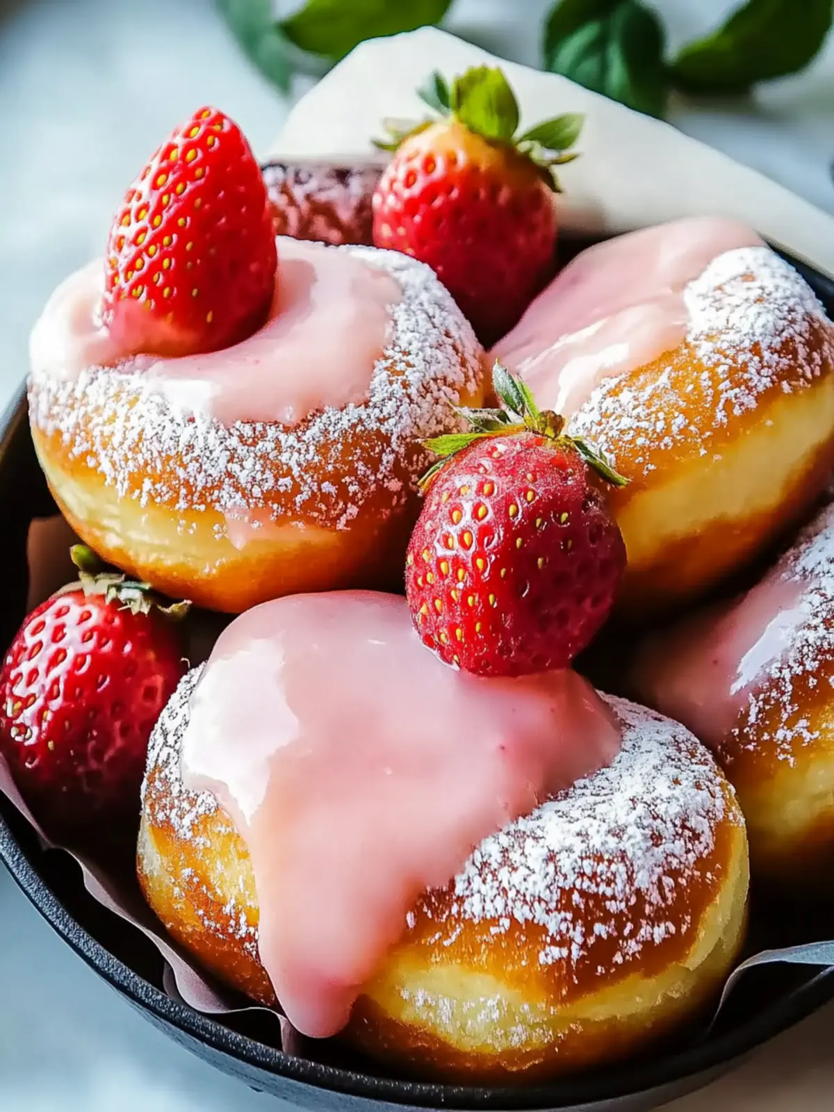 Heavenly Strawberry Custard Filled Donuts to Indulge Your Cravings 5 Strawberry Custard Filled Donuts