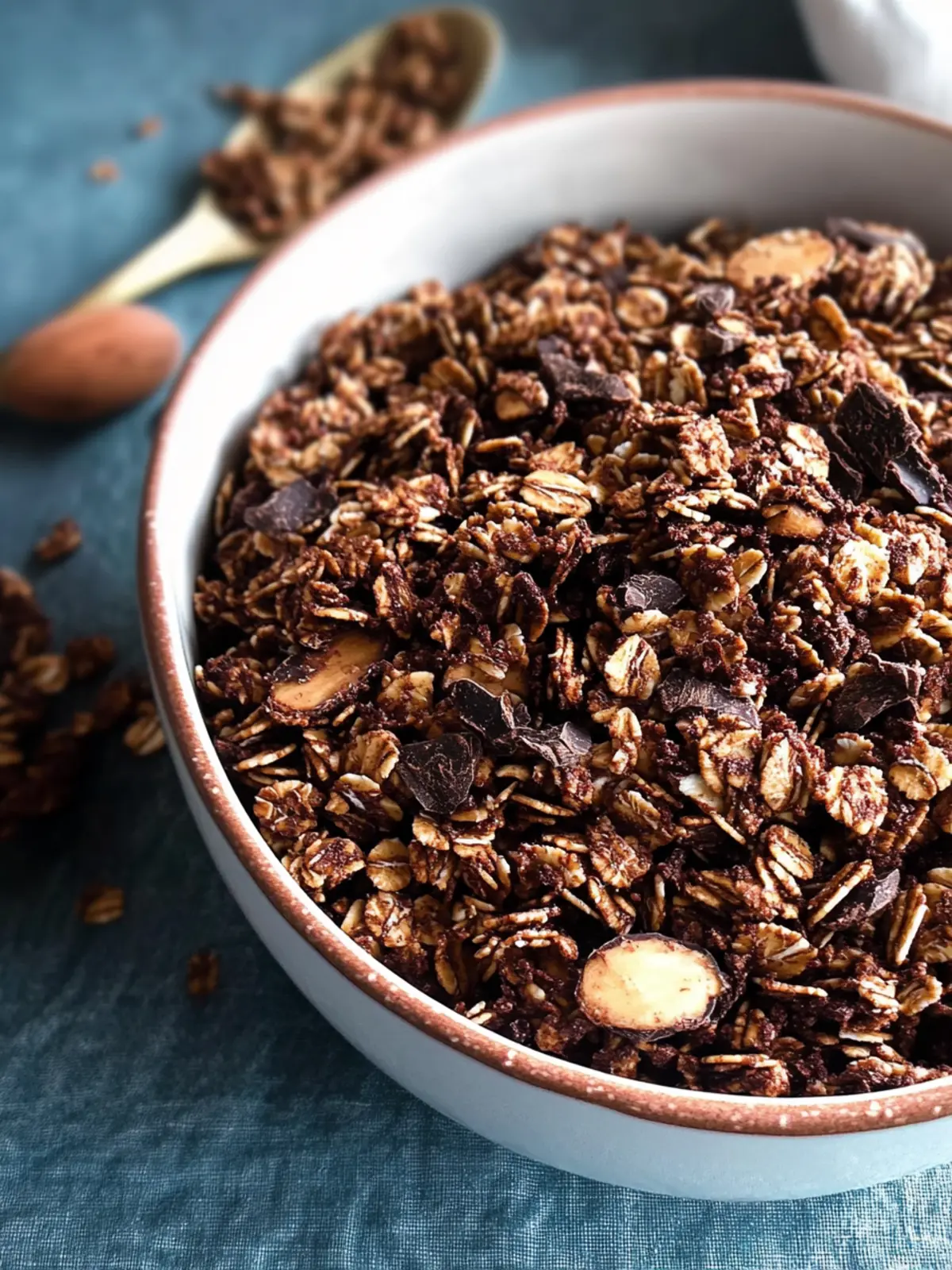 Homemade Chocolate Granola for Irresistible Breakfast Bliss 3 Homemade Chocolate Granola