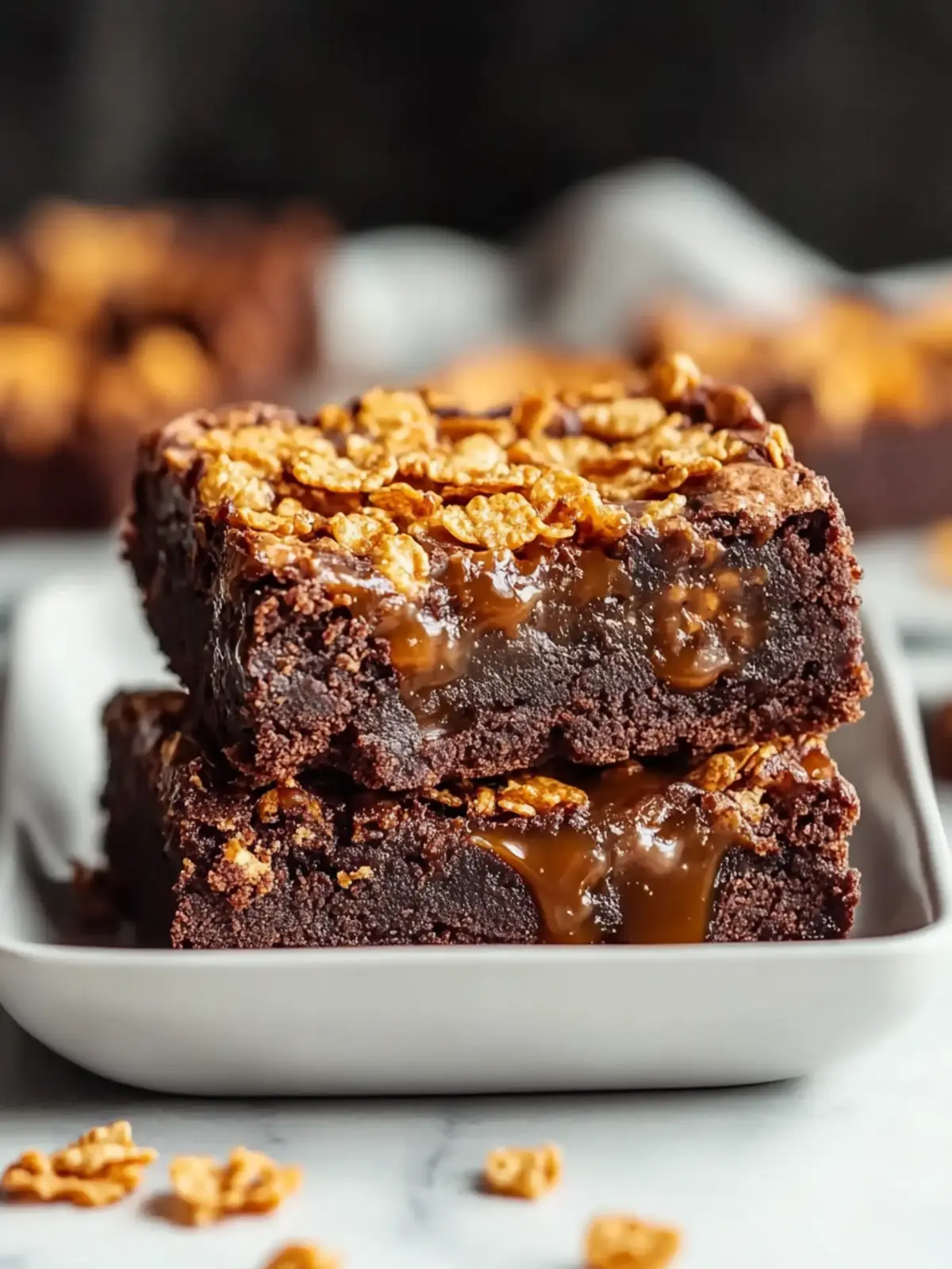 Decadent Quick Caramel Cornflake Brownies You’ll Crave 5 Quick Caramel Cornflake Brownies