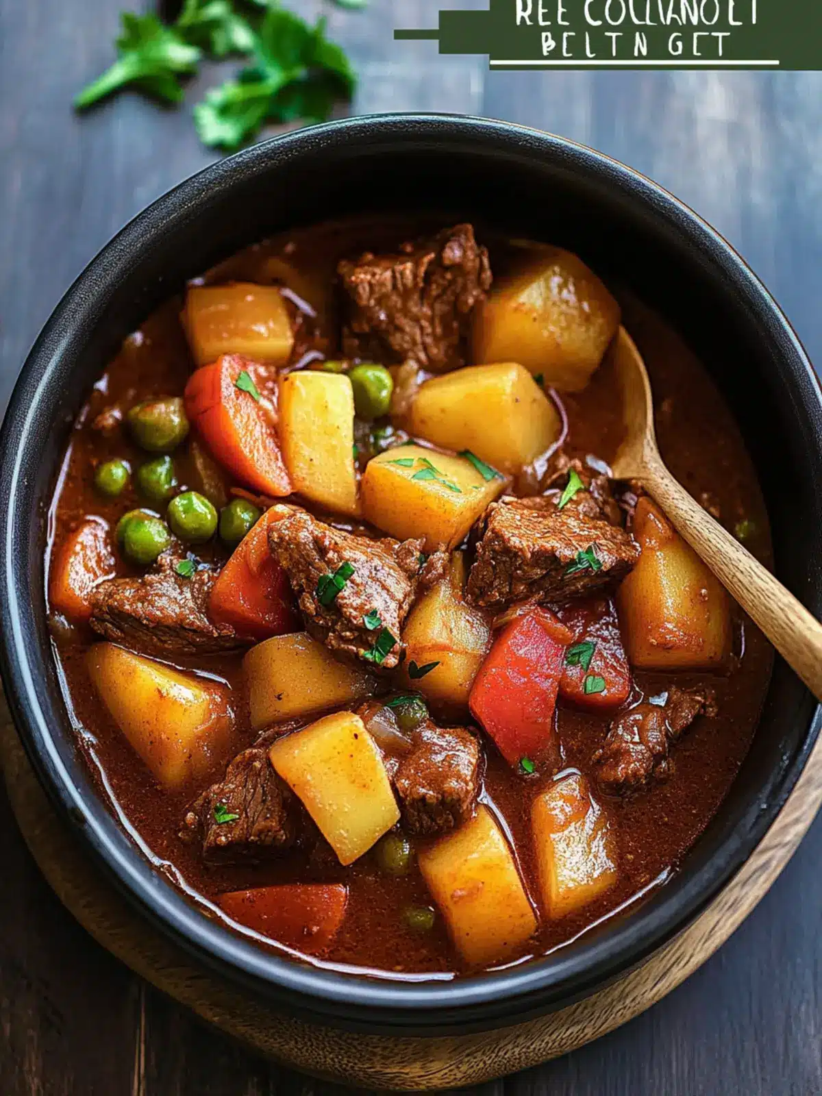 Savory Beef Caldereta Slow Cooker Recipe for Comfort Food Lovers 4 Beef Caldereta Slow Cooker (