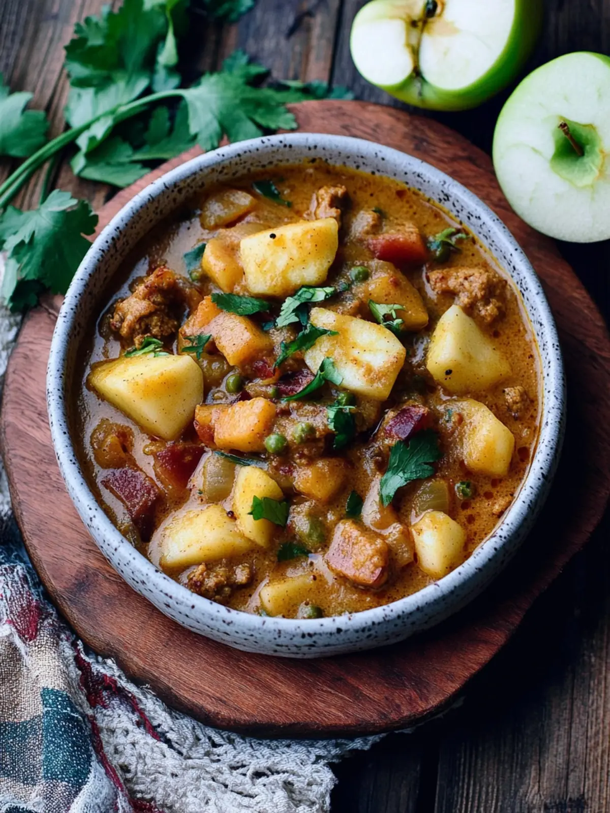 Infamous Apple Curry: A Creamy Twist on Vegan Comfort Food 2 Infamous Apple Curry