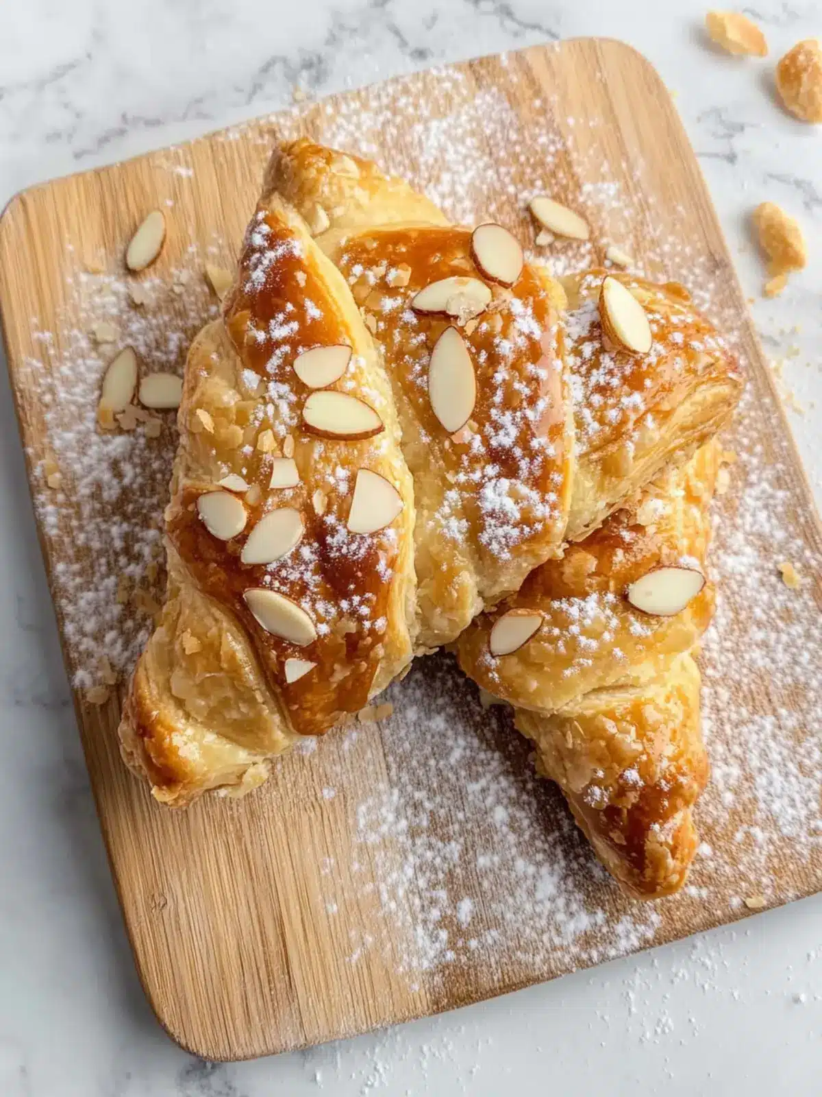 Irresistible Almond Bear Claw with Puff Pastry Magic 4 Almond Bear Claw with Puff Pastry