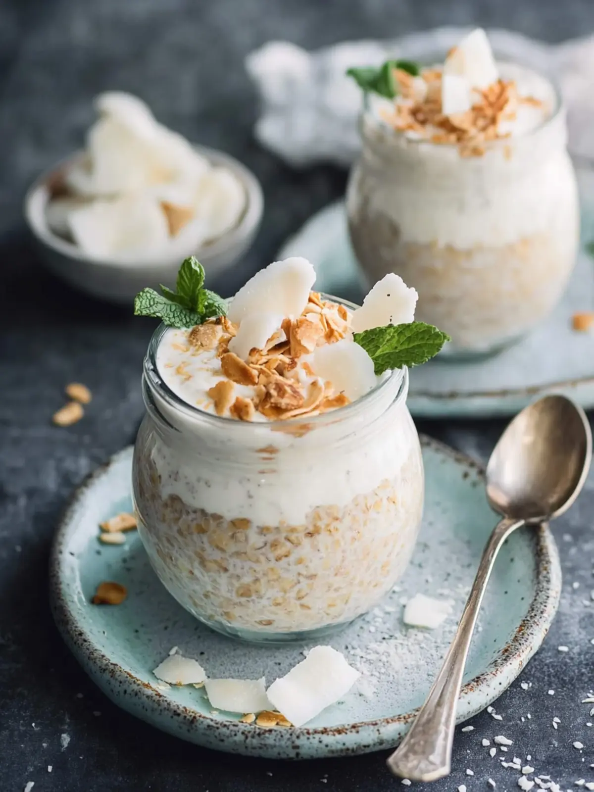 Coconut Overnight Oats for a Delicious Breakfast Boost 2 Coconut Overnight Oats