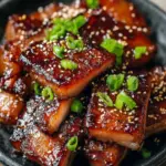 Korean Pork Belly with Sweet Soy Glaze for Flavor Lovers 9 Korean Pork Belly with Sweet Soy Glaze