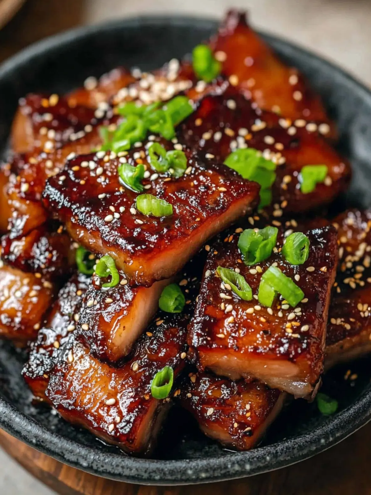 Korean Pork Belly with Sweet Soy Glaze for Flavor Lovers 5 Korean Pork Belly with Sweet Soy Glaze