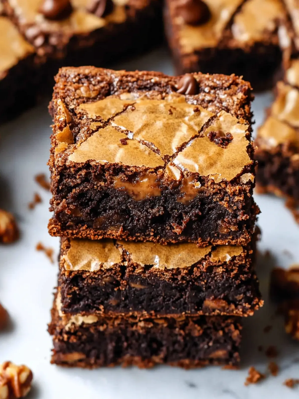 Indulge in Decadent Biscoff Brownies You Need to Try! 2 Biscoff Brownies